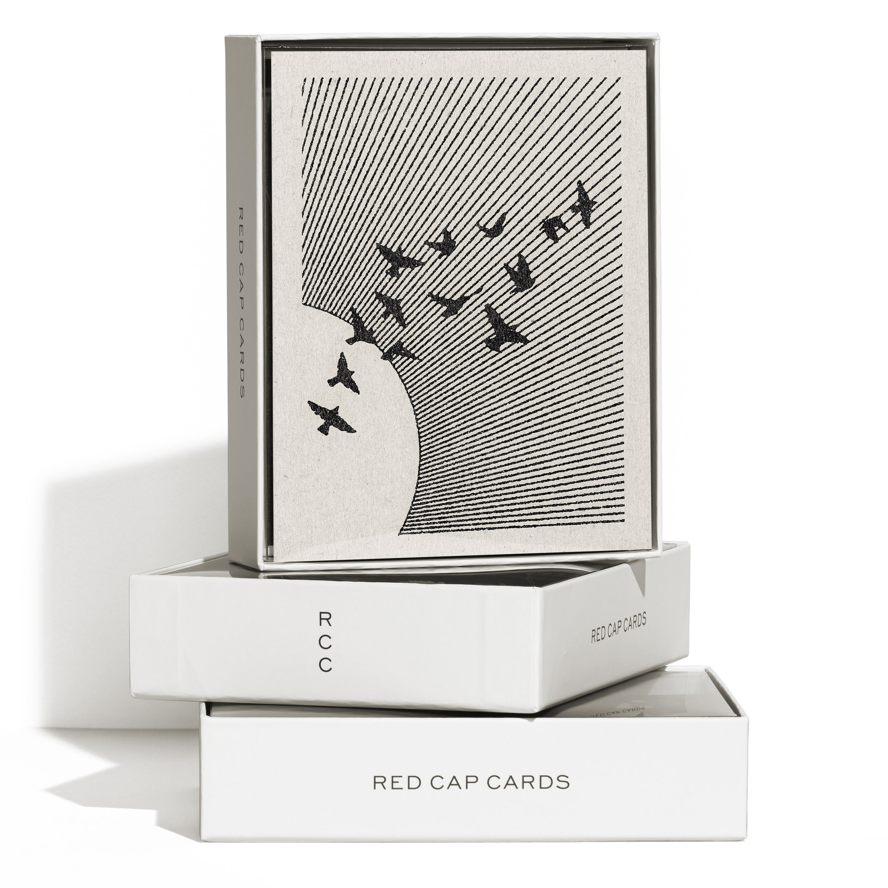 Flock greeting card
