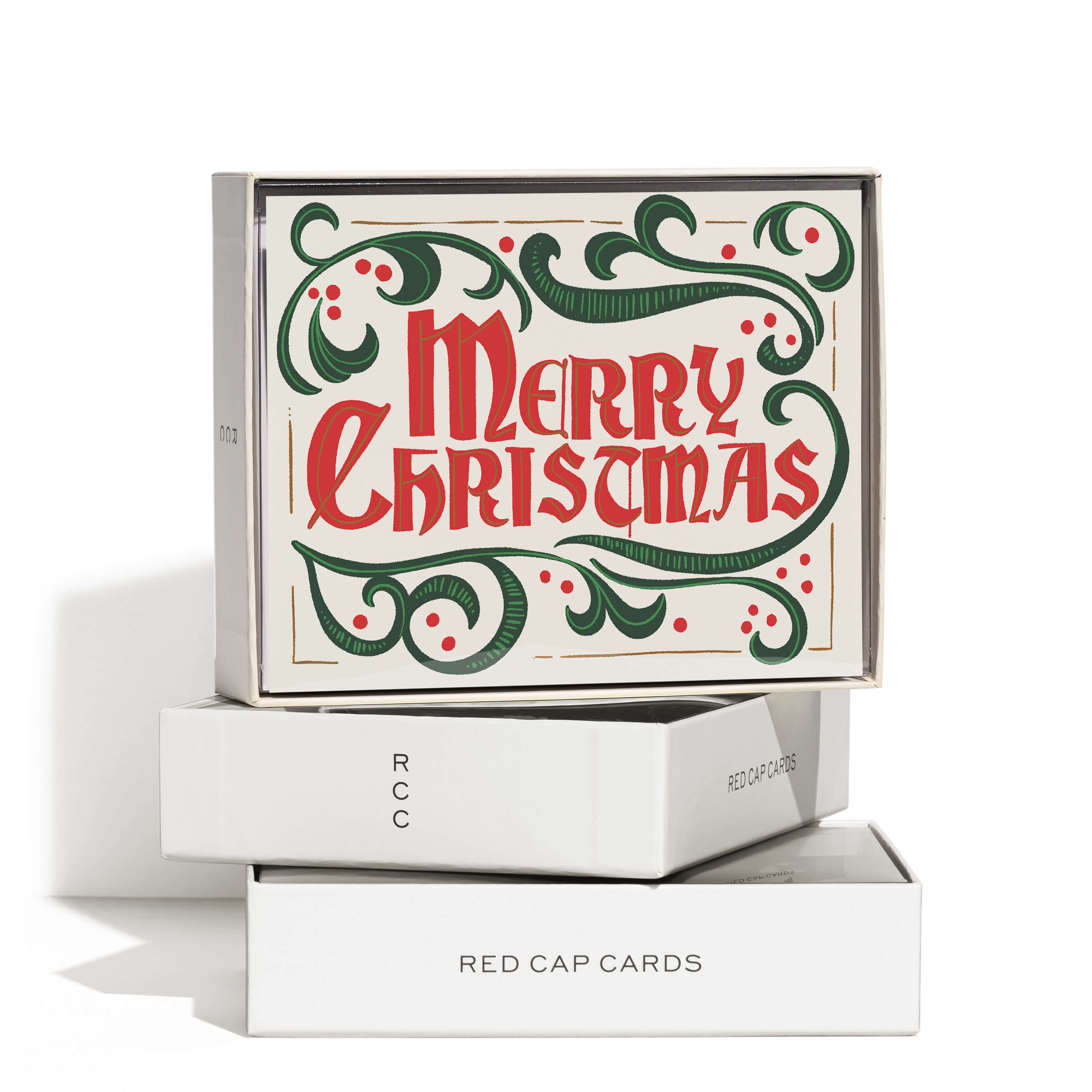 Old-Fashioned Christmas greeting card