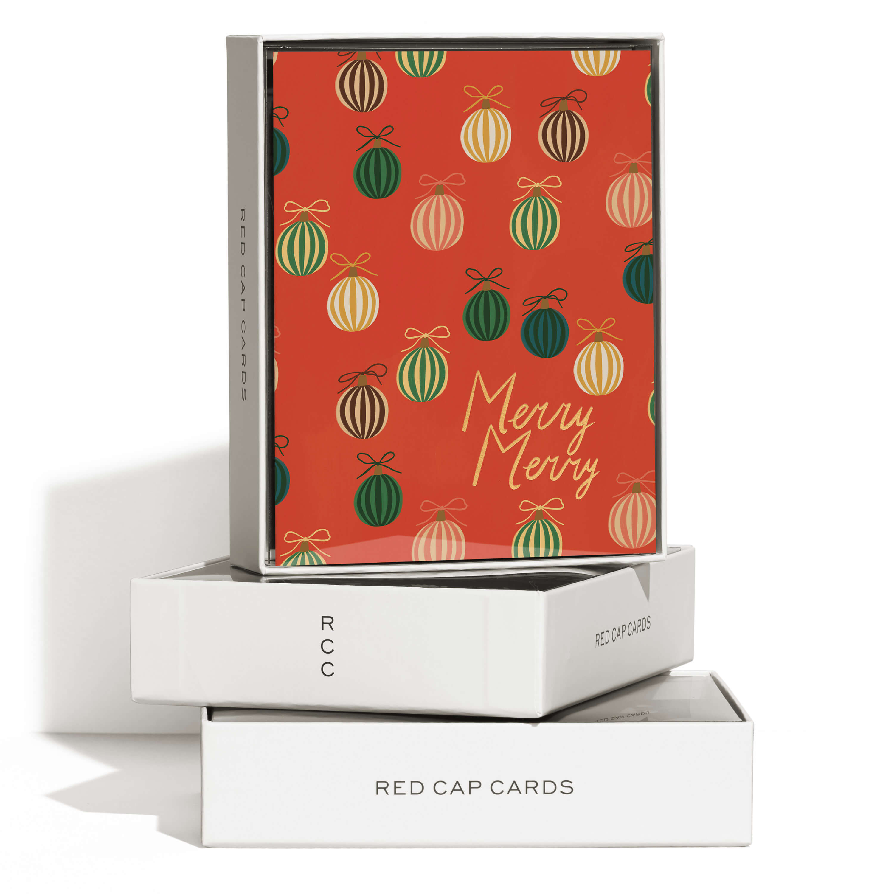 Merry Ornaments greeting card
