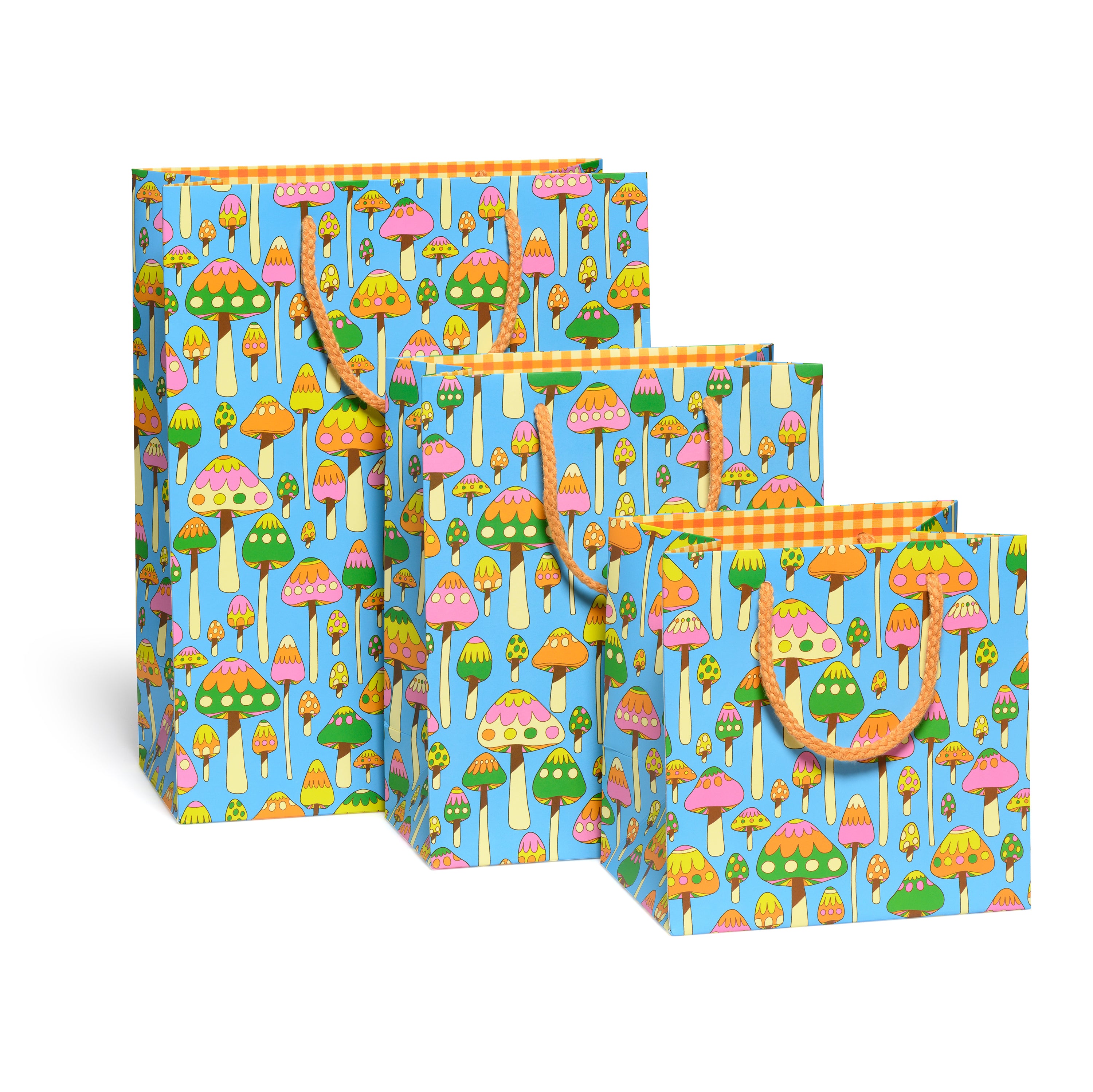 Groovy Mushrooms gift bags
