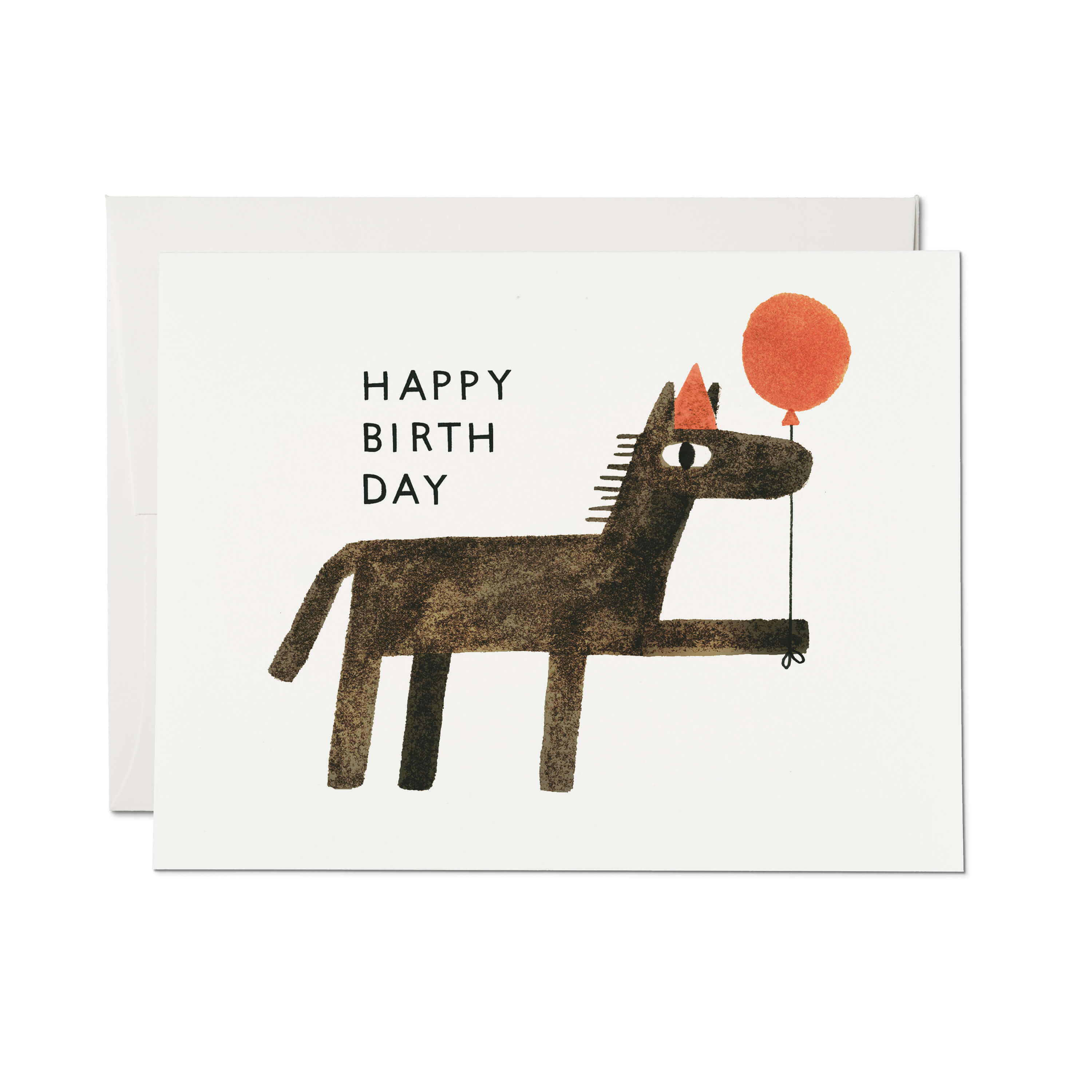 Balloon Wishes greeting card Single