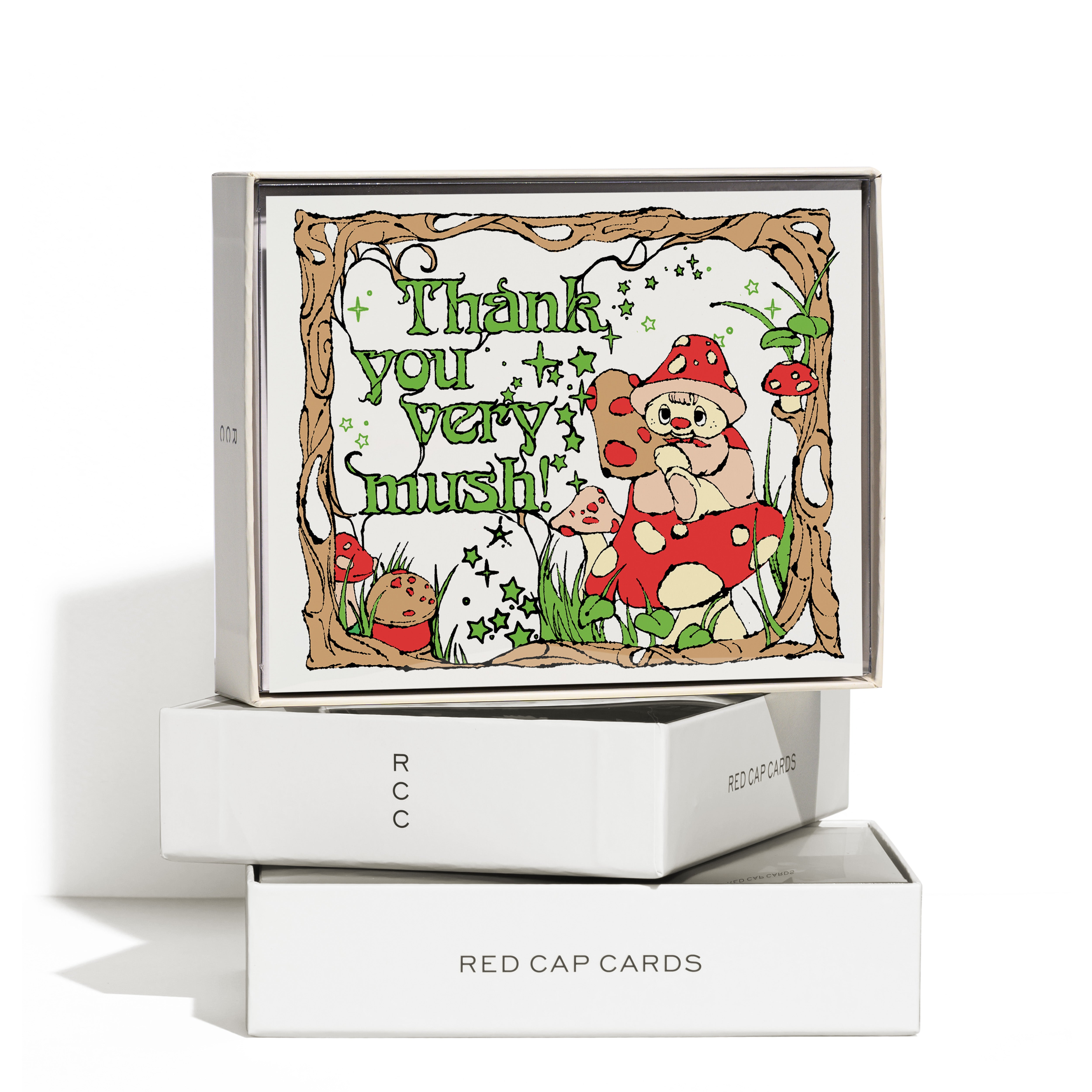 Thanks Mush greeting card