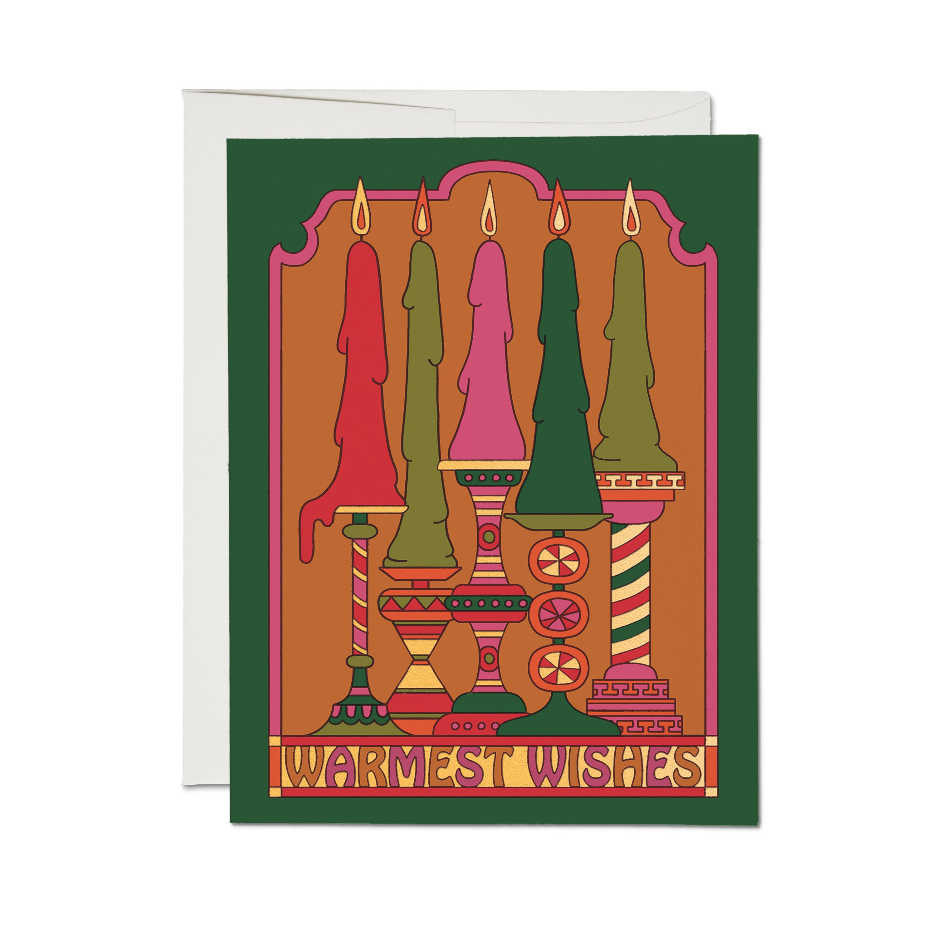 Warmest Wishes greeting card Single