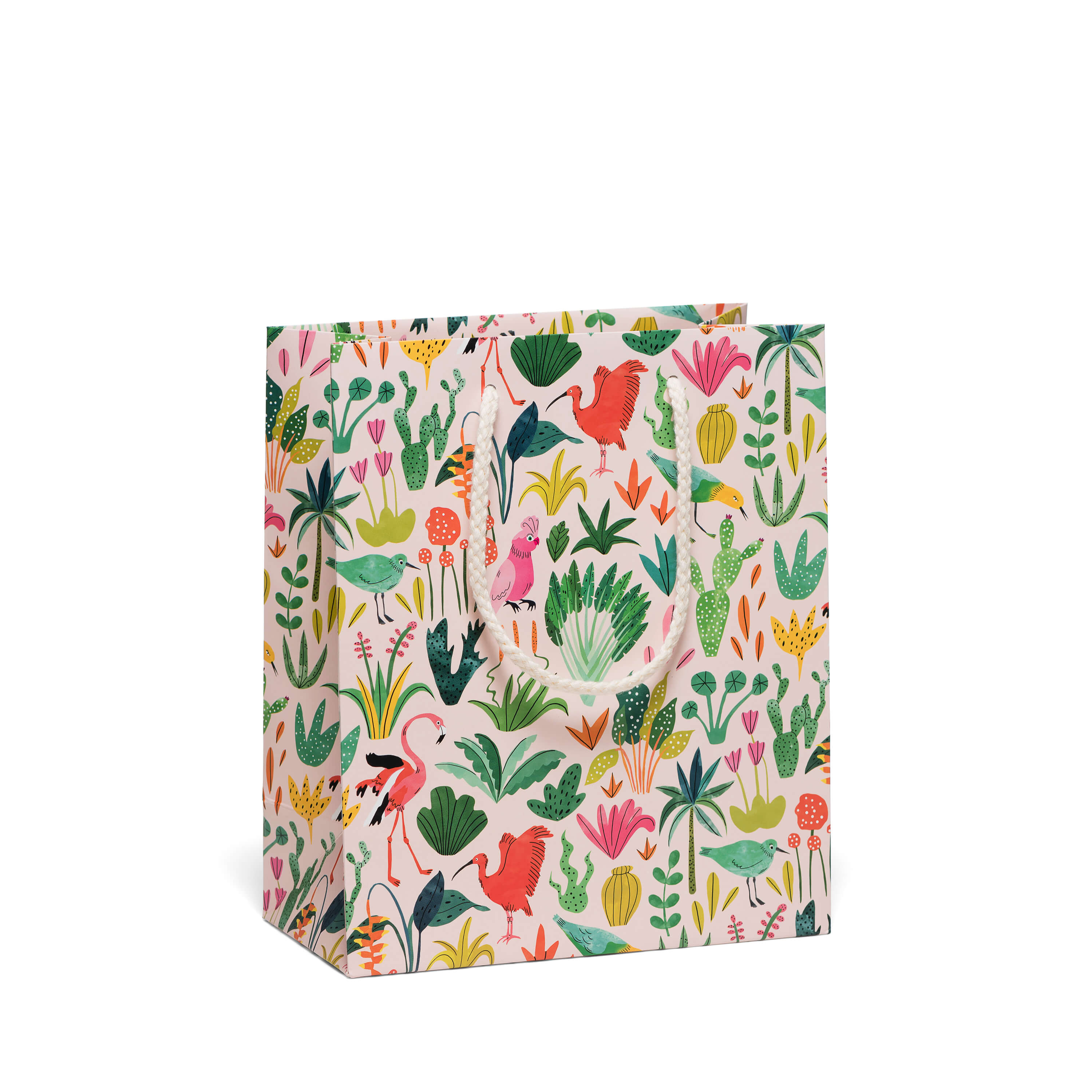Colorful Birds medium gift bag