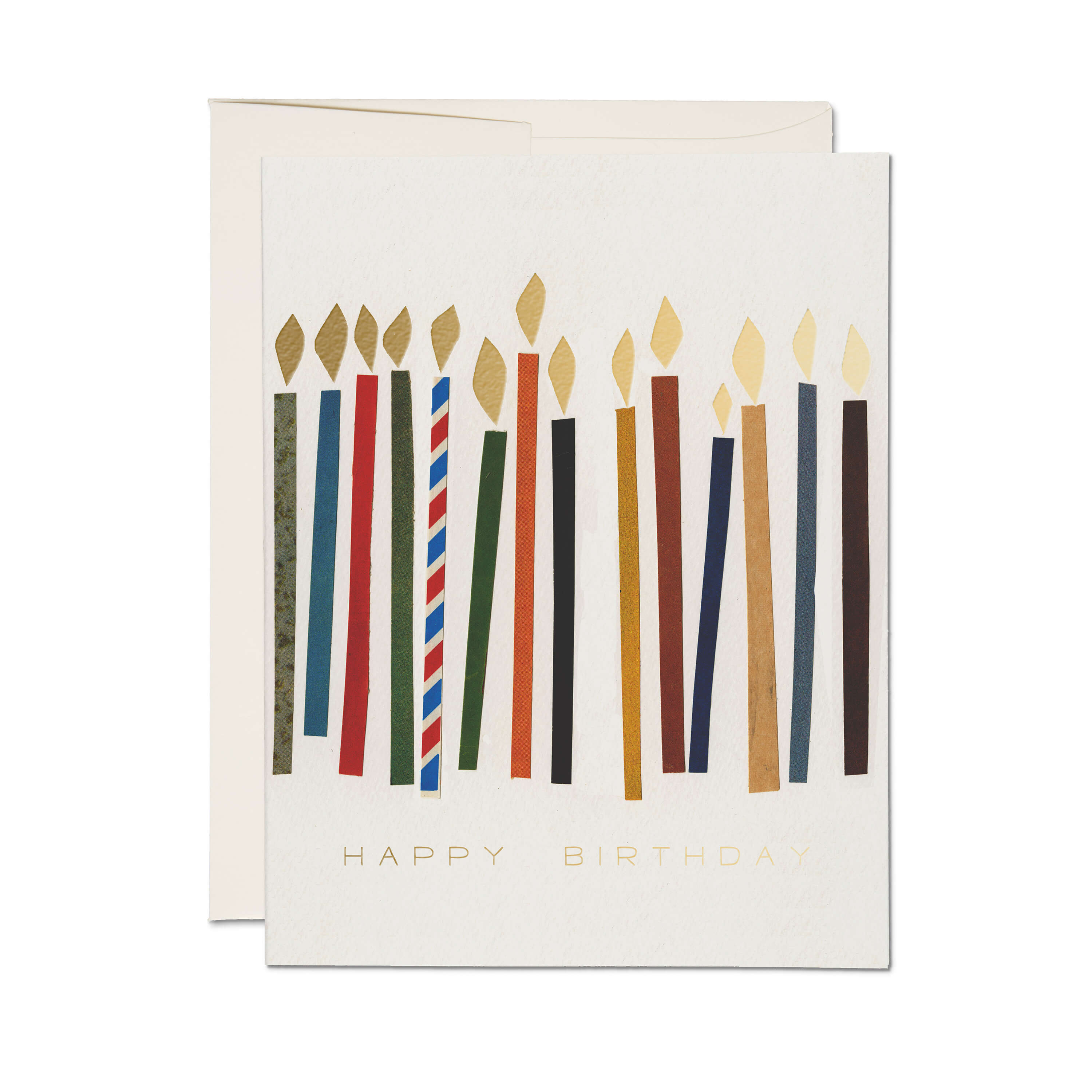 Candles greeting card BOXED SET OF 8
