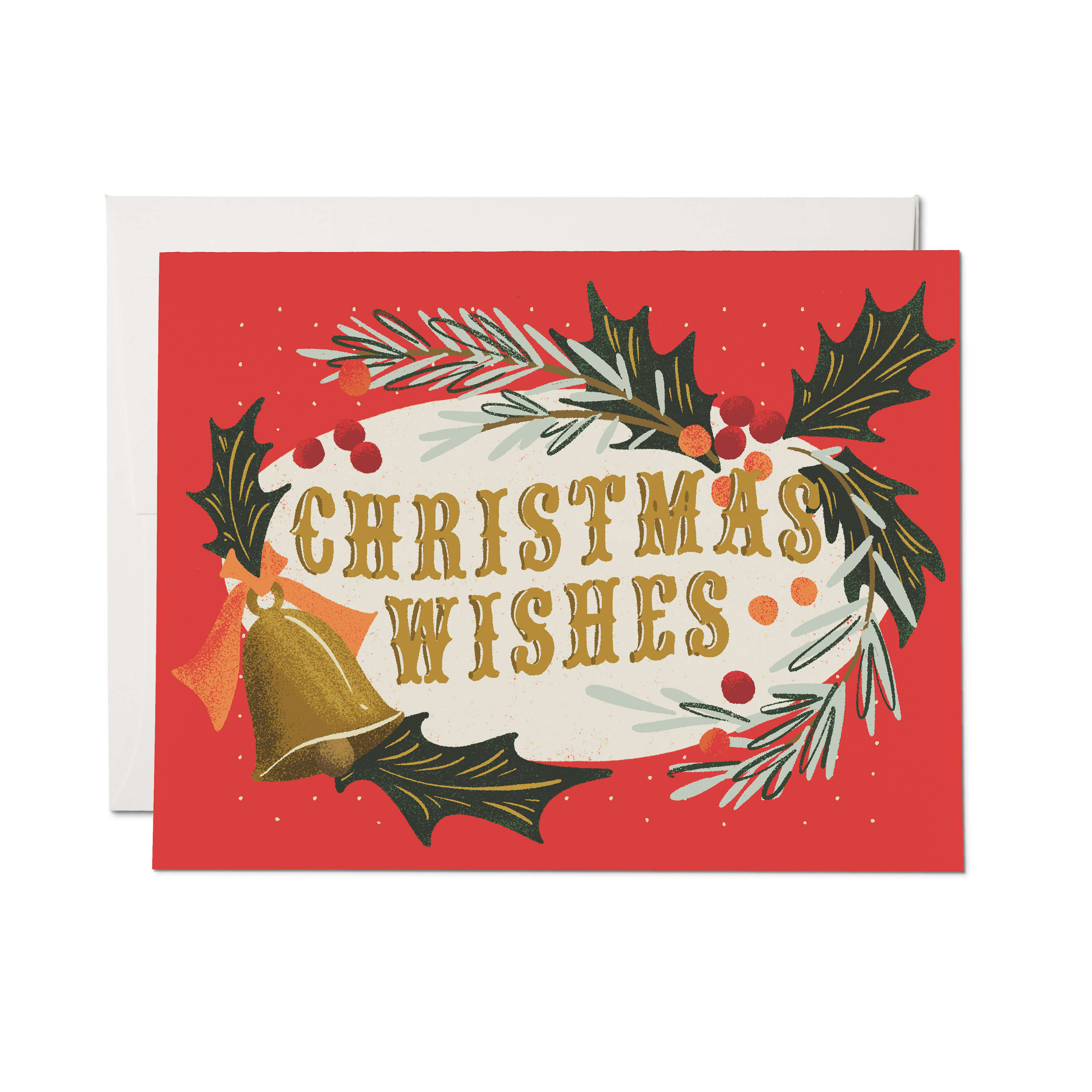 Christmas Wishes greeting card Single