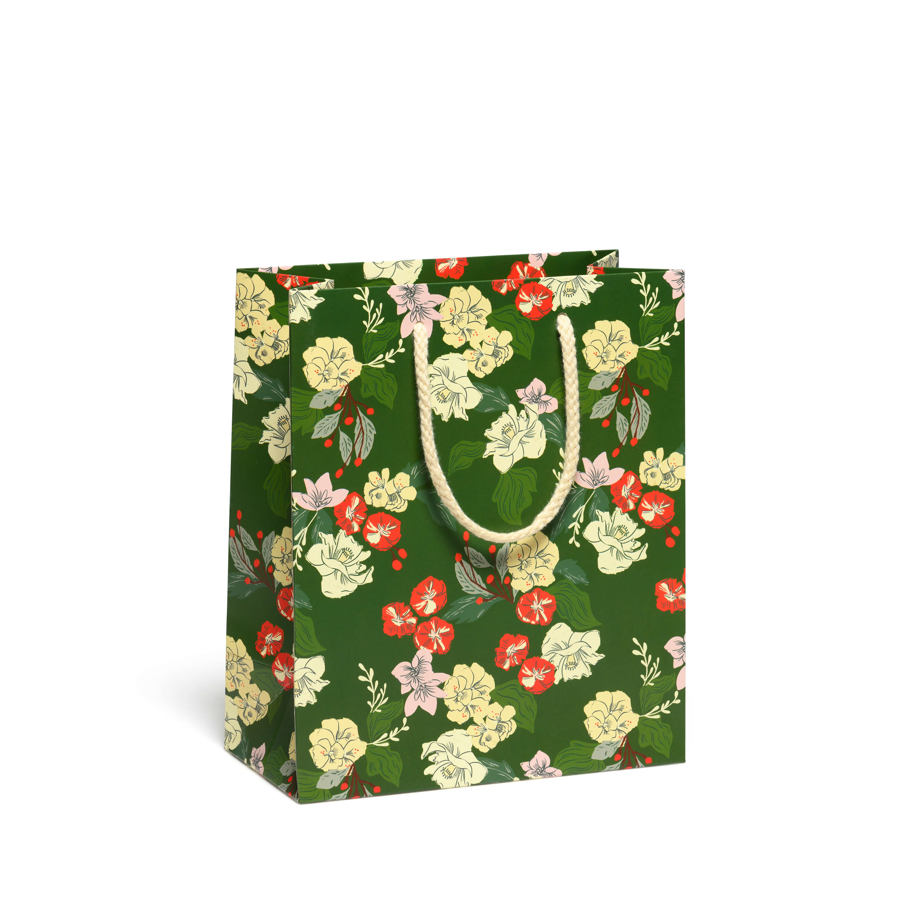 Festive Blooms medium gift bag Medium