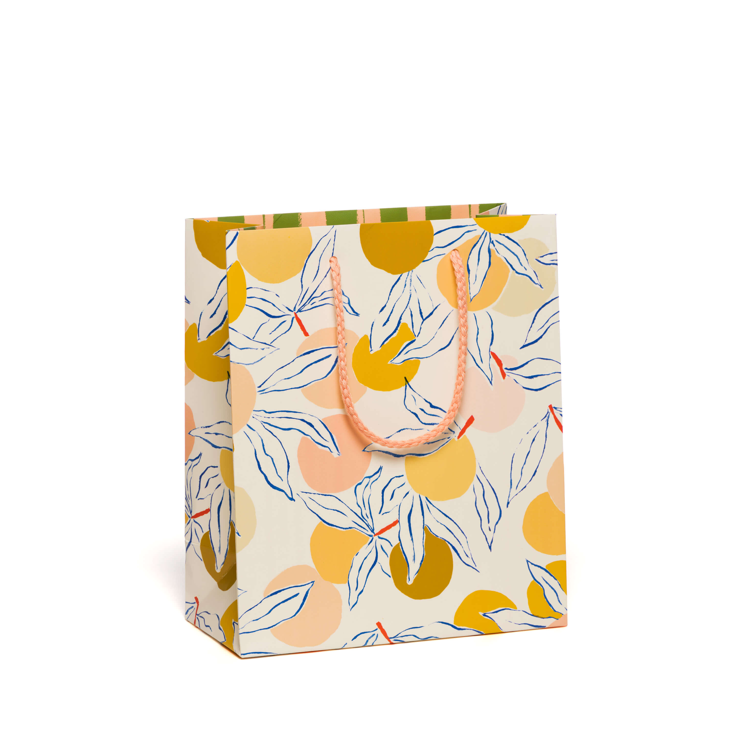 Peaches medium gift bag