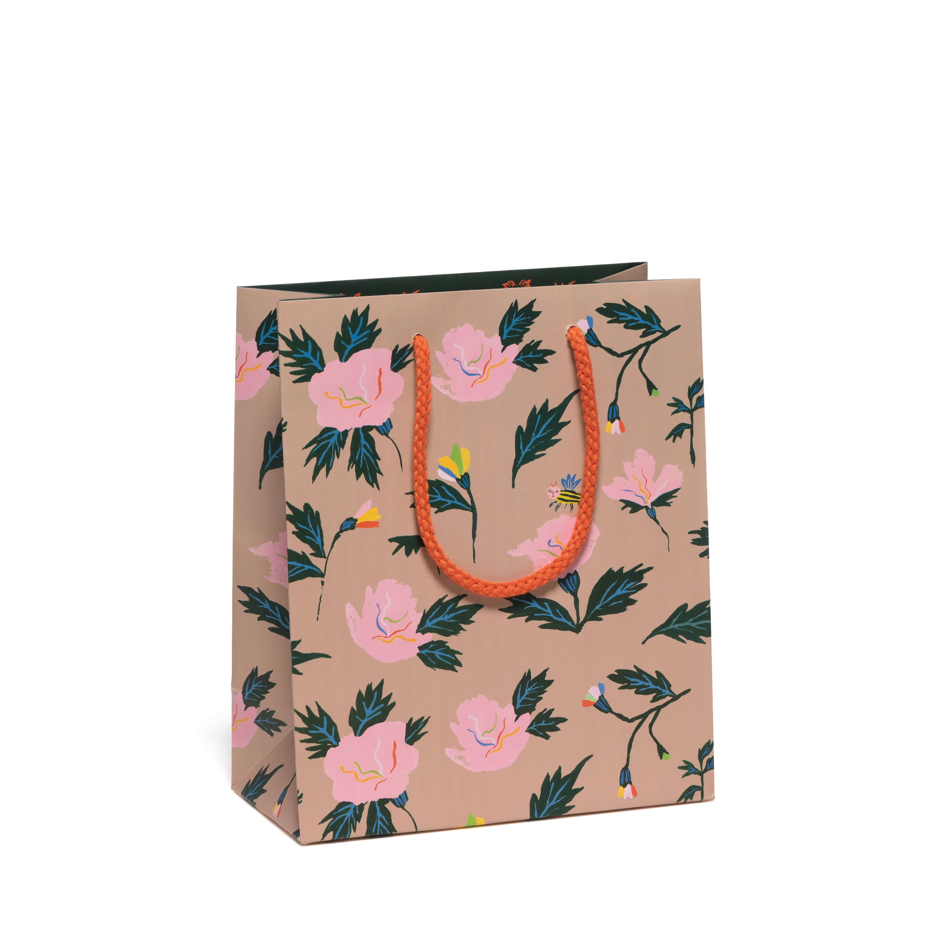 Rainbow Roses medium gift bag