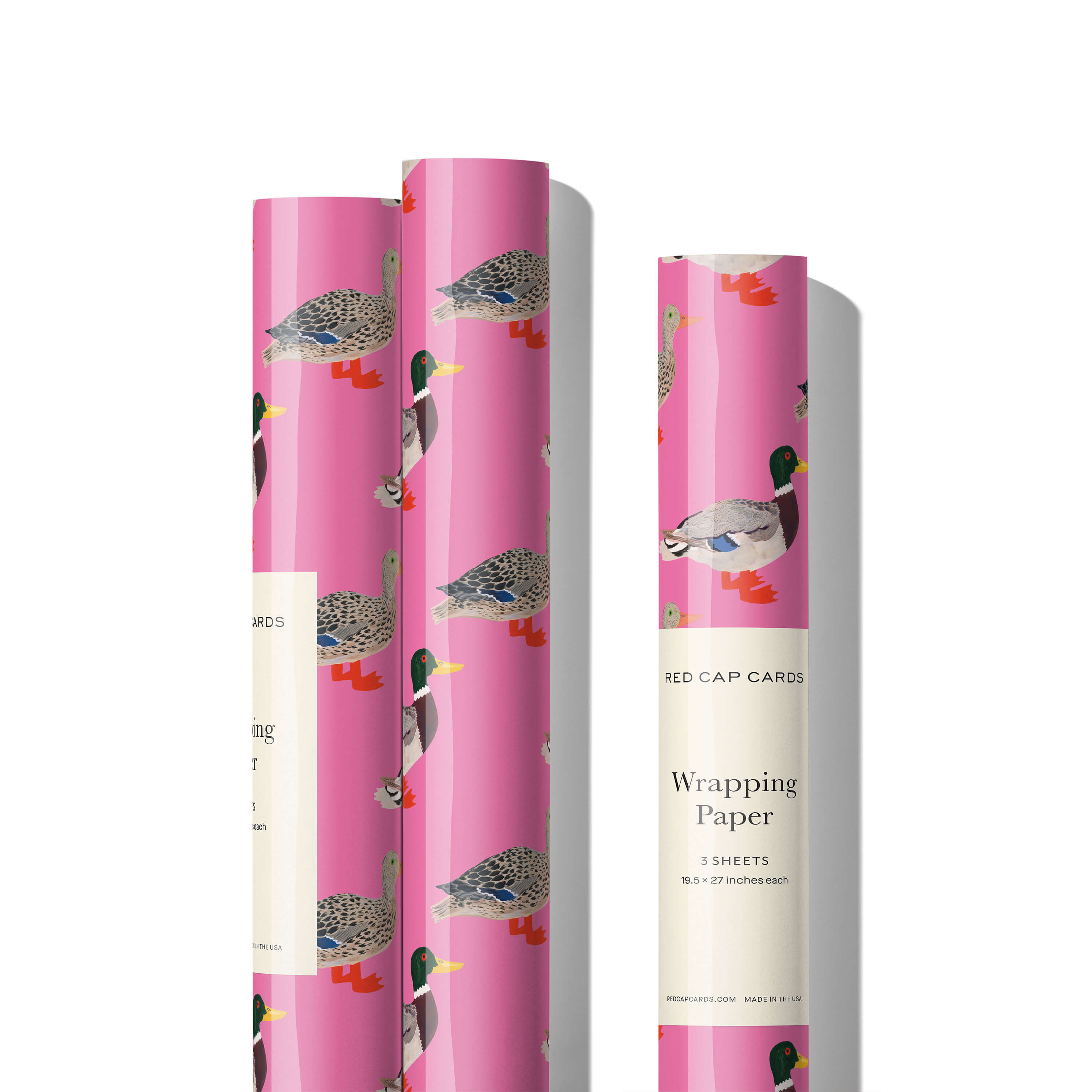 Quacky Birthday wrapping paper Single