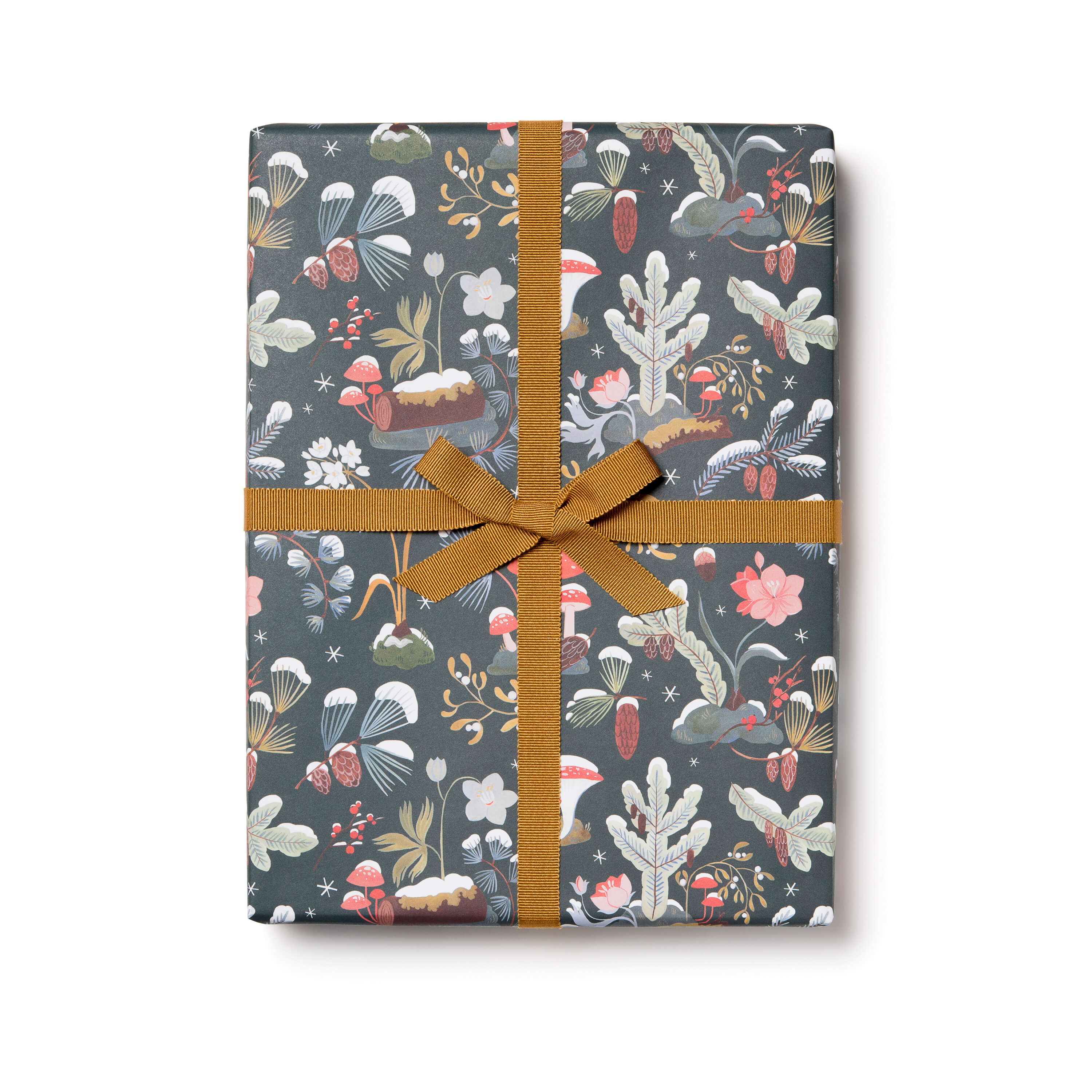 Holiday Moss wrapping paper SINGLE