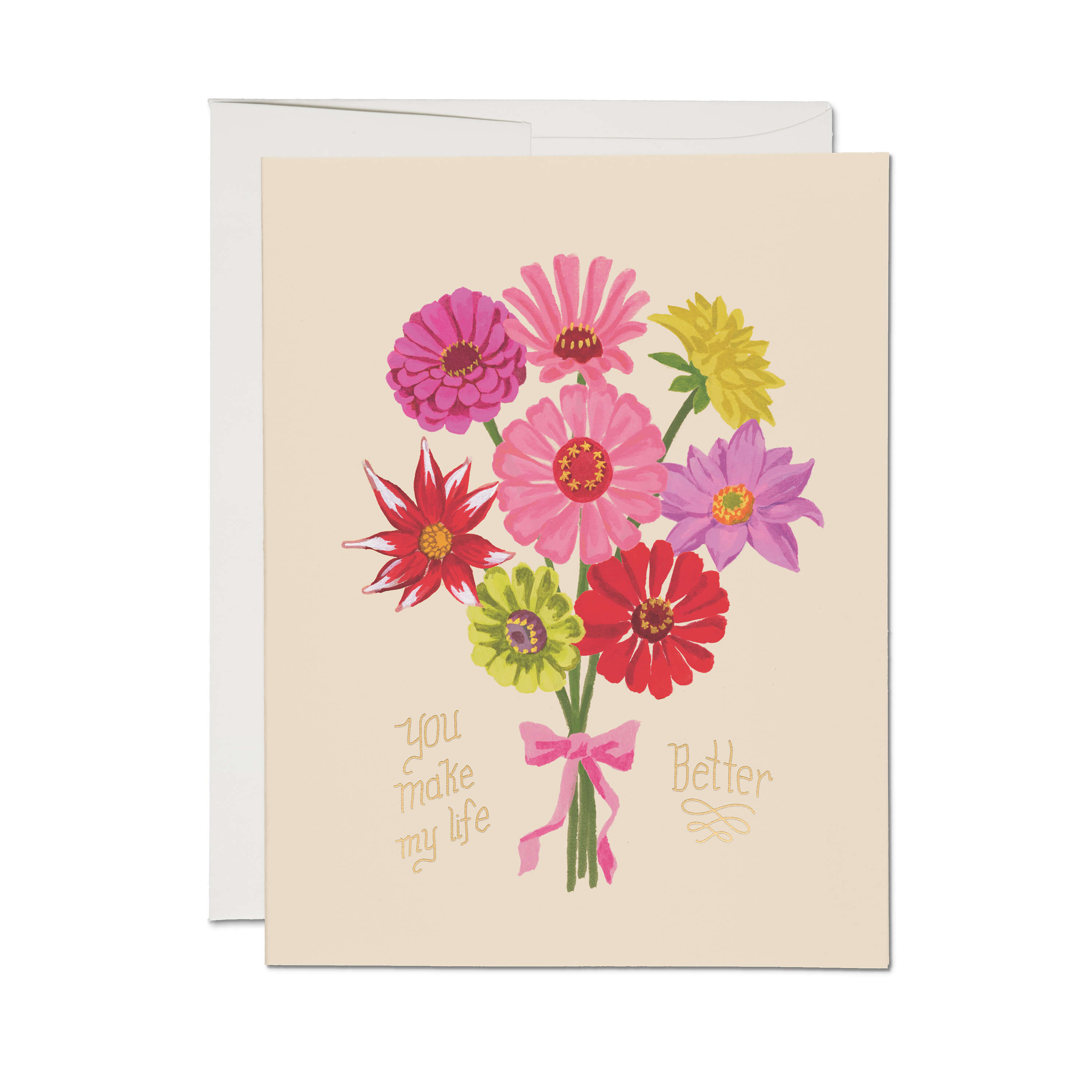 Better Life greeting card Single