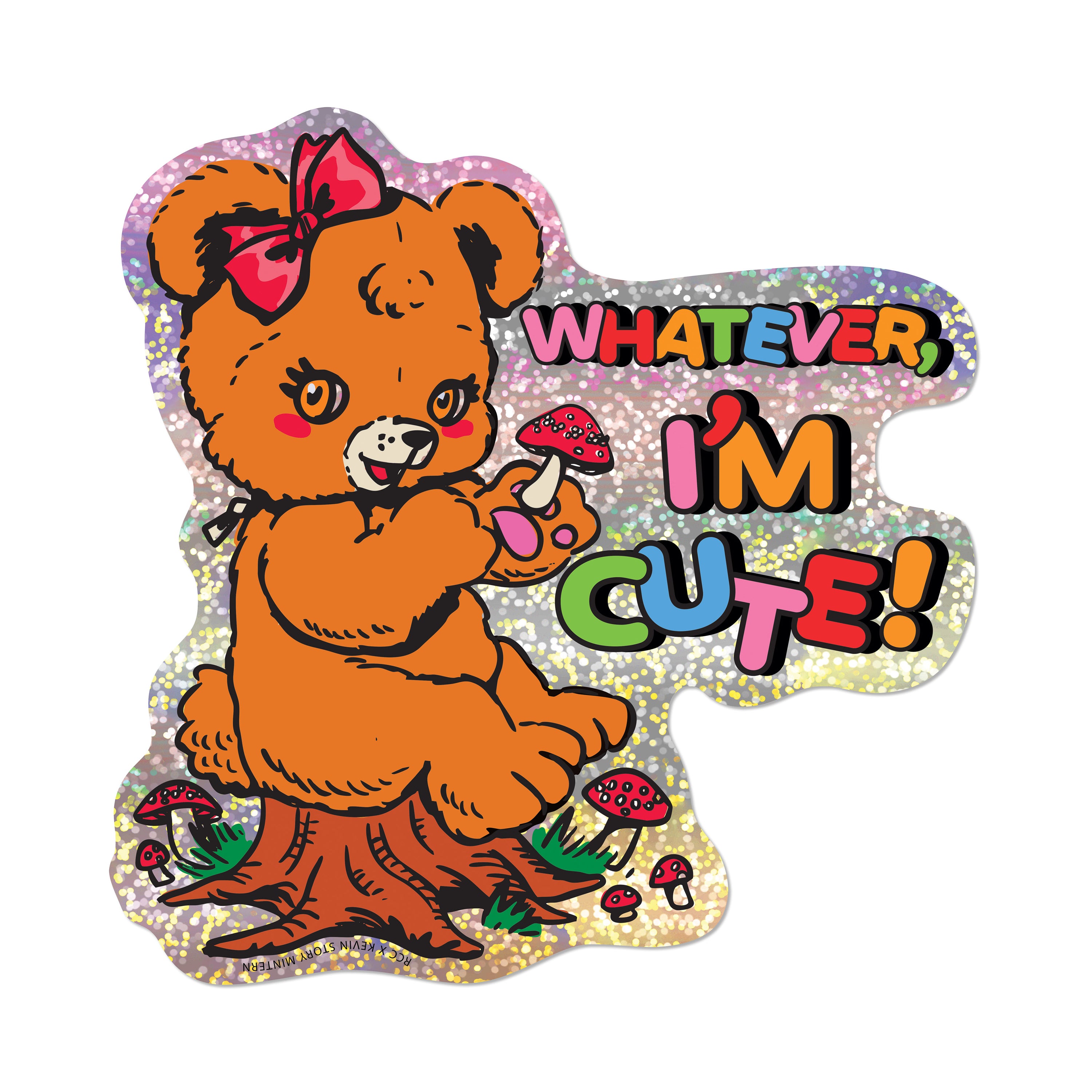 I'm Cute sticker