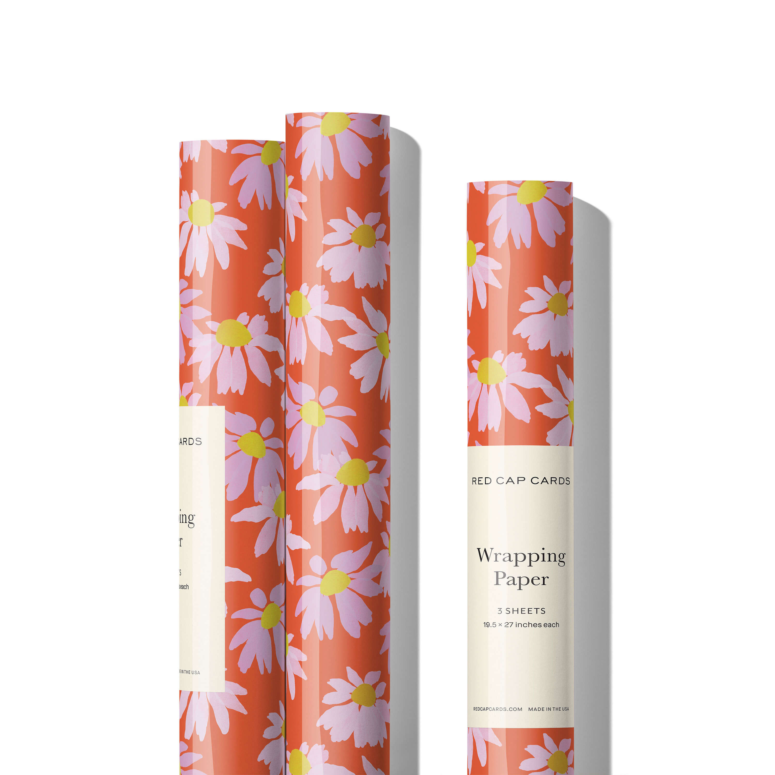 Coneflower wrapping paper Single