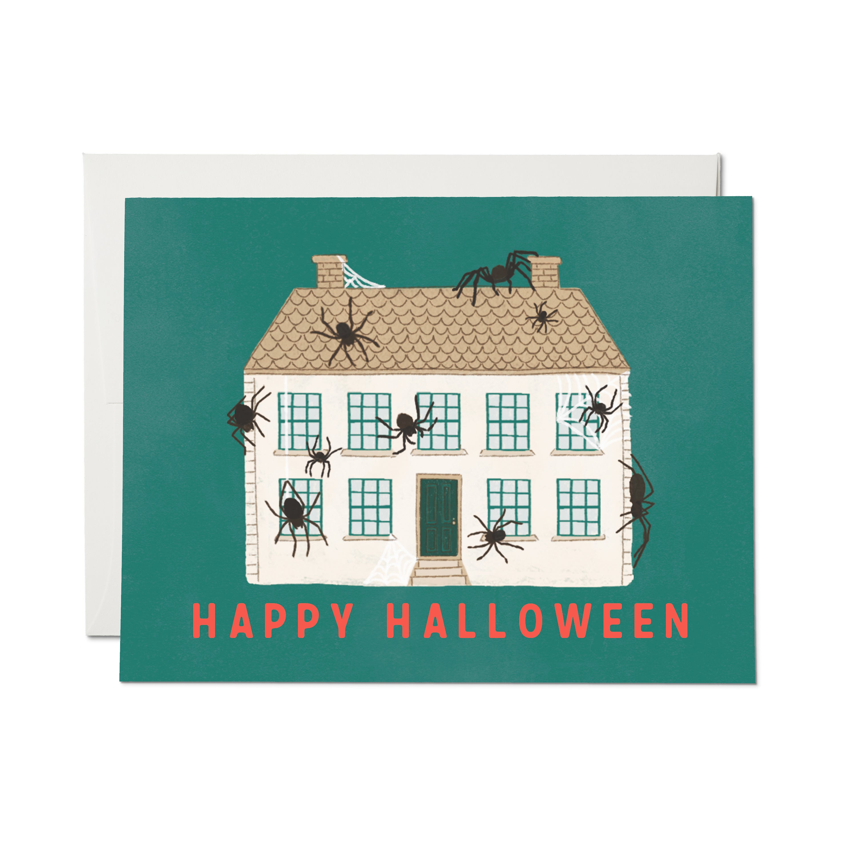 Spider House greeting card