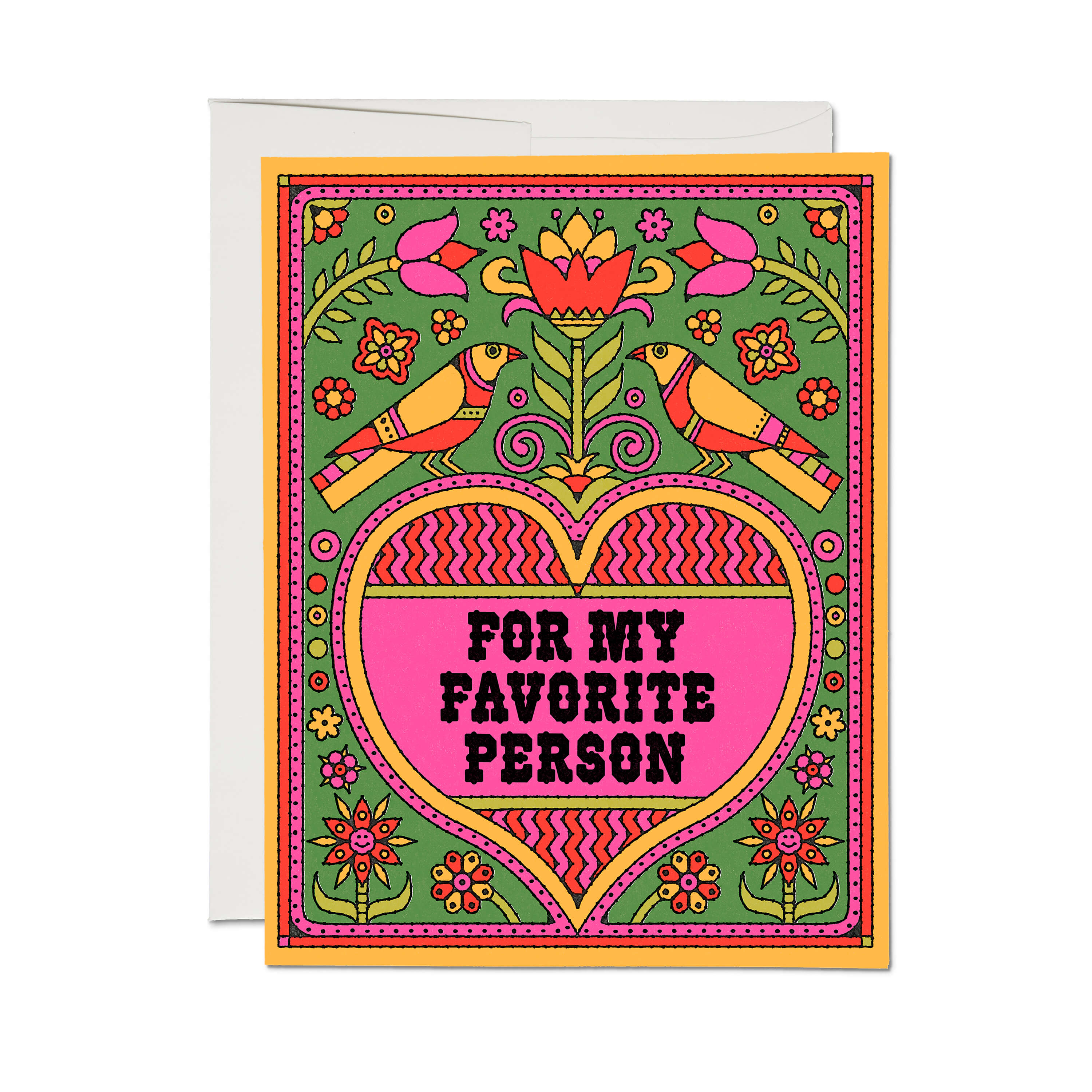 Favorite Person greeting card Single