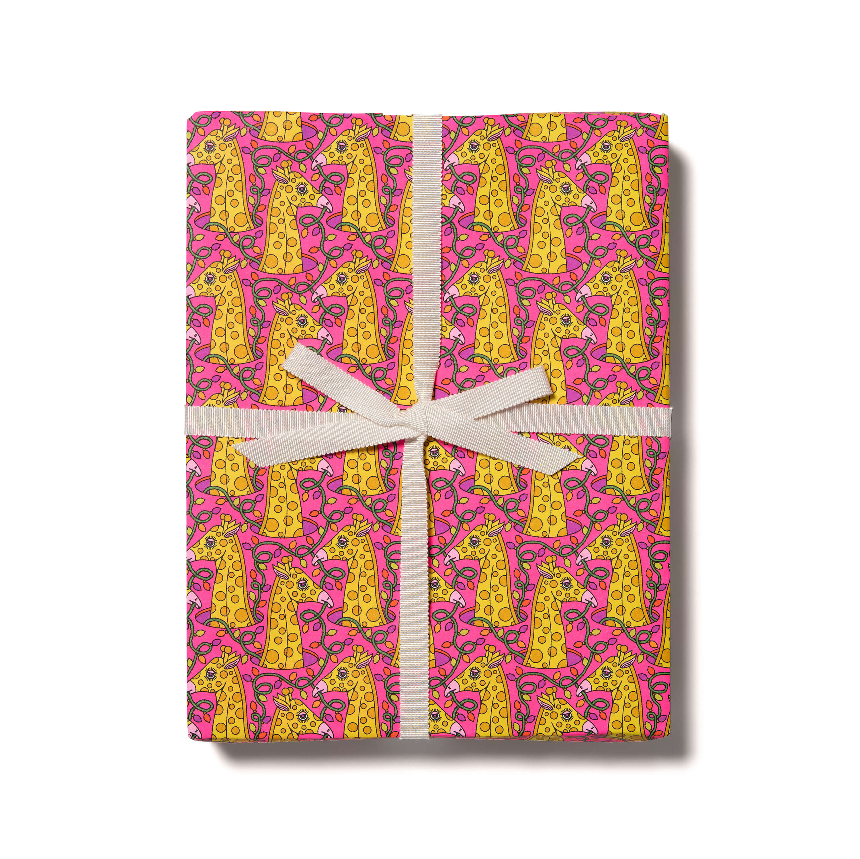 Giraffe Topper wrapping paper Single