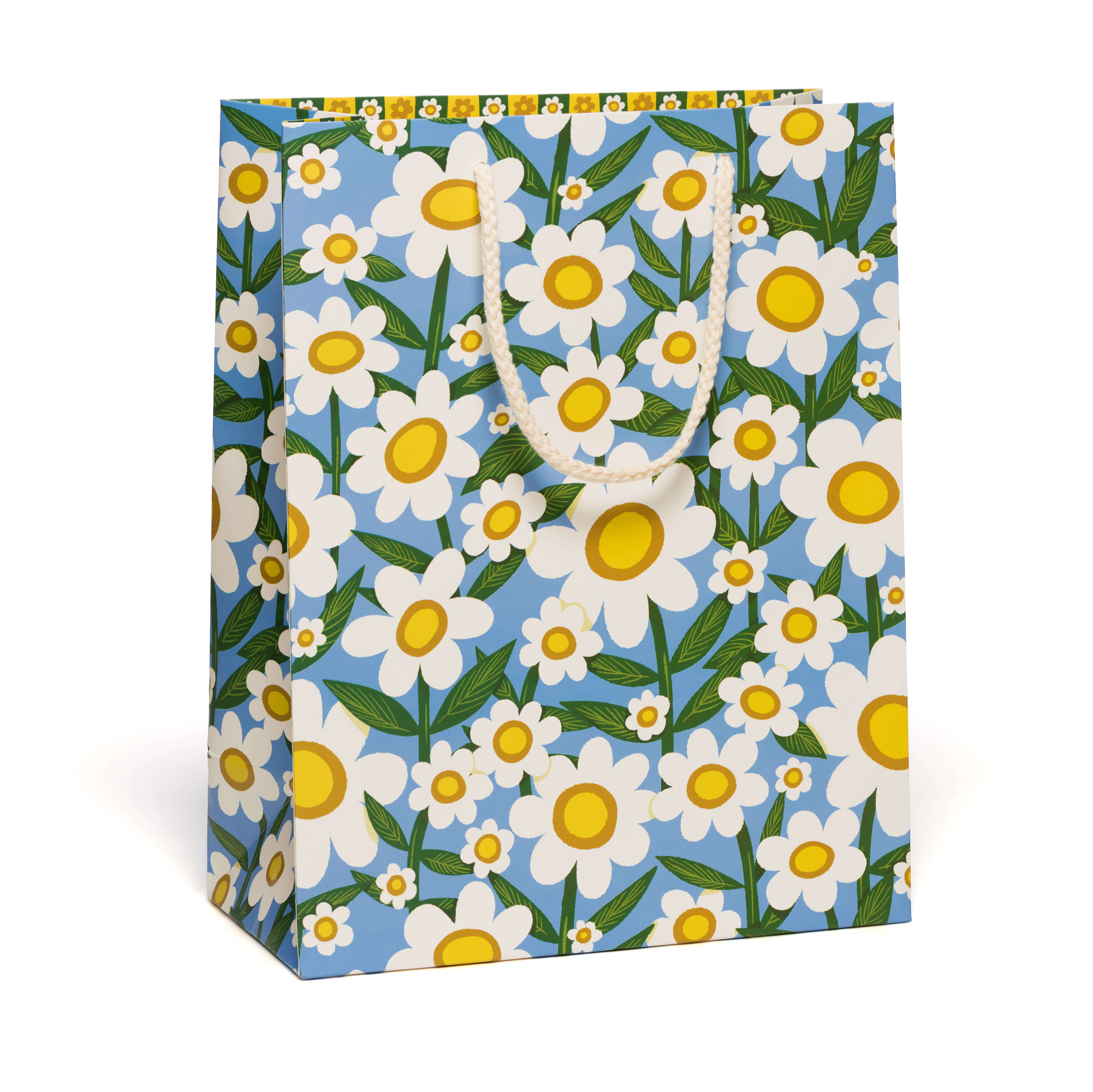 Seventies Daisy large gift bag