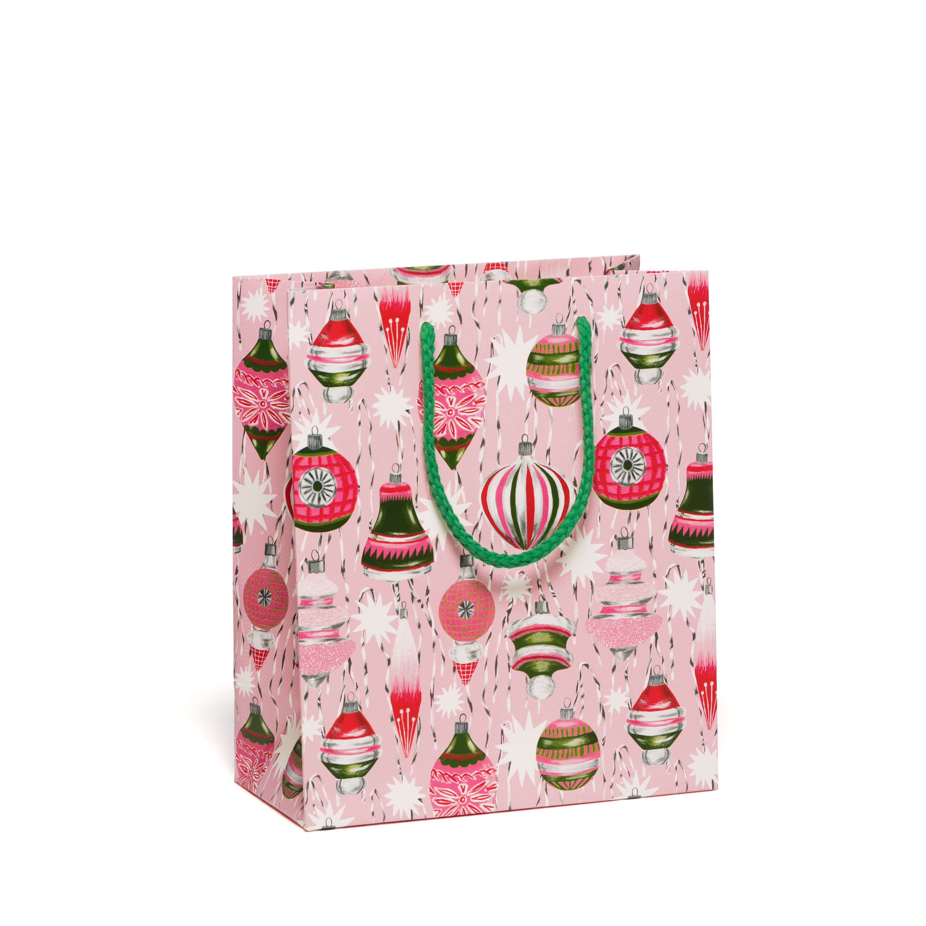 Retro Ornaments medium gift bag