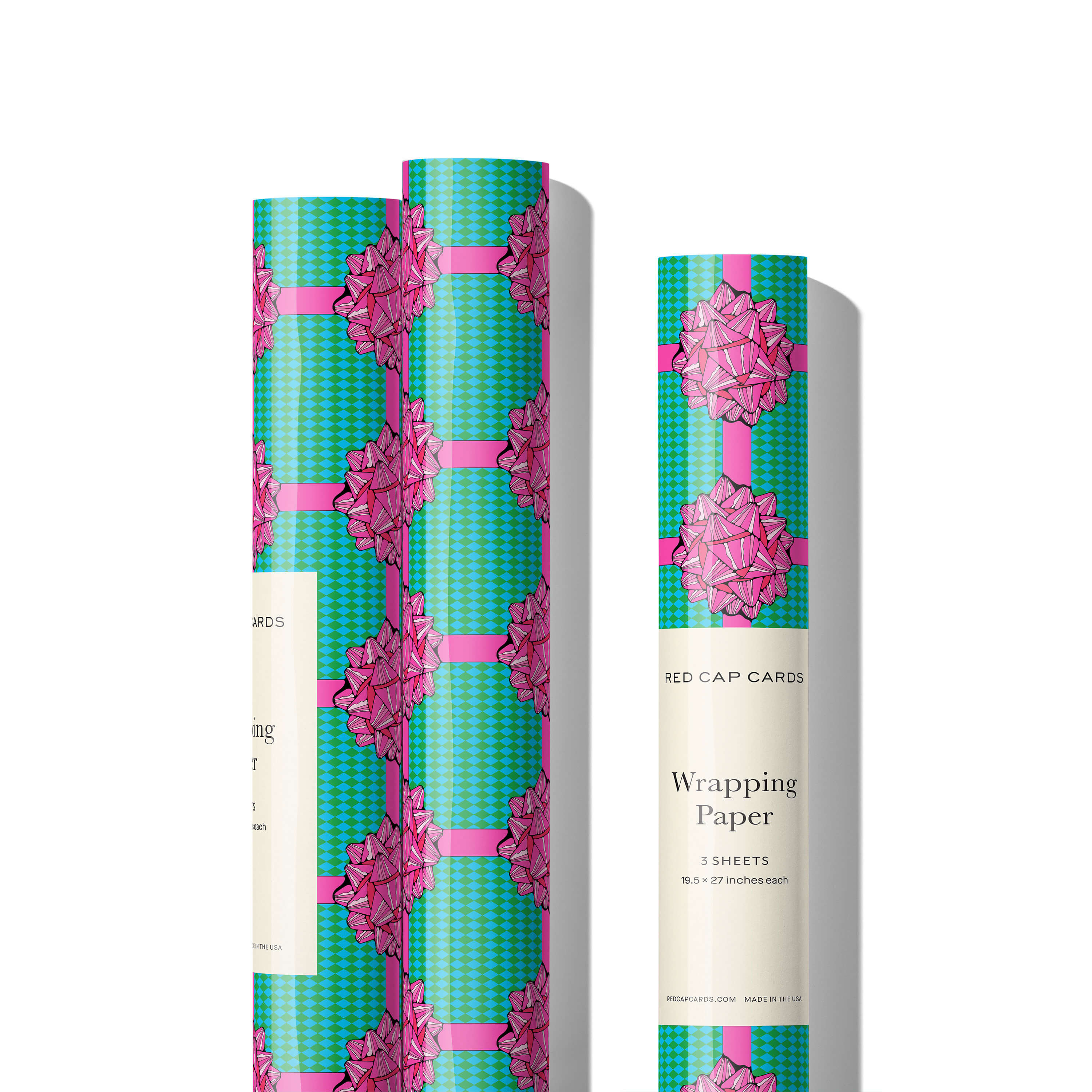 Bows wrapping paper Single