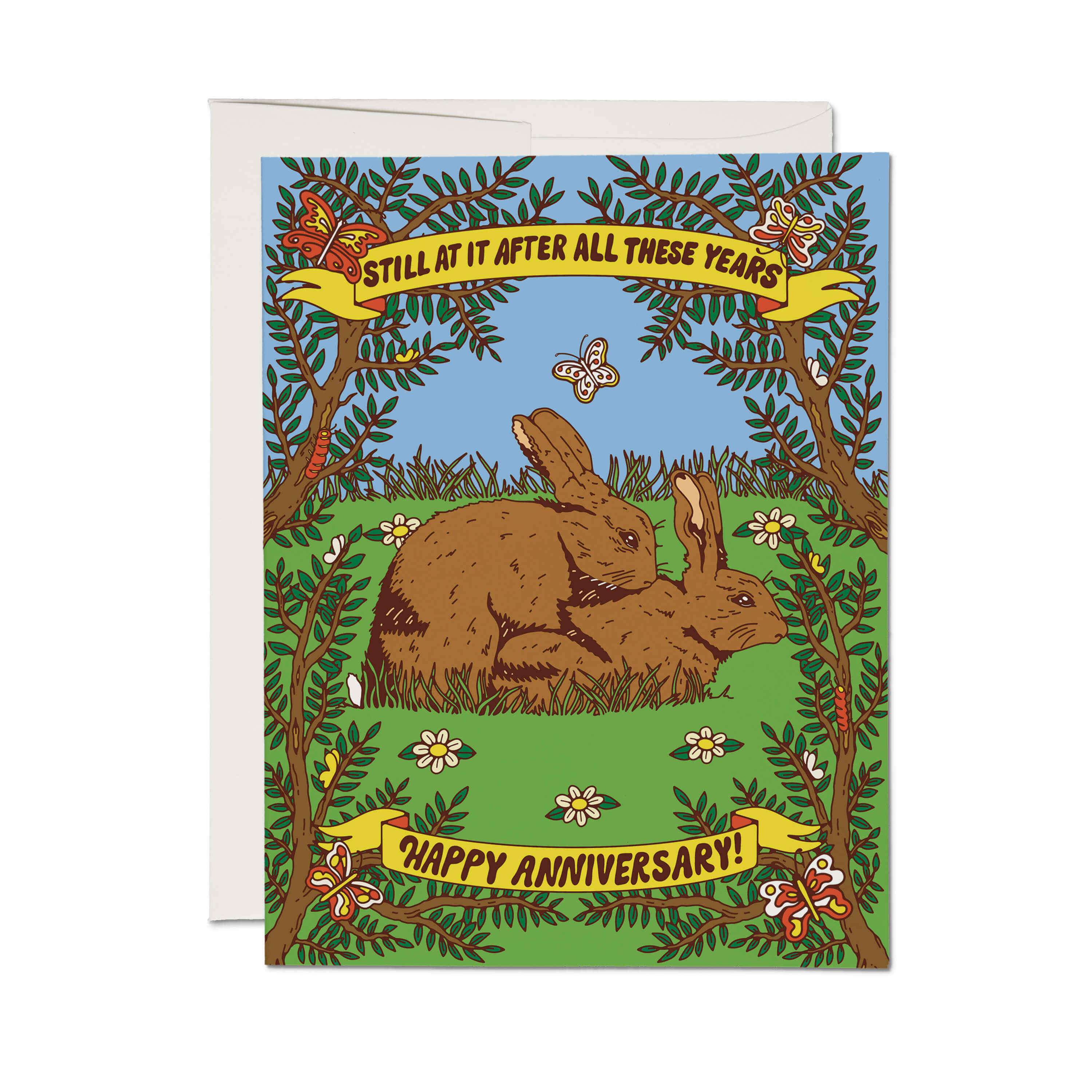 Still at It greeting card Single