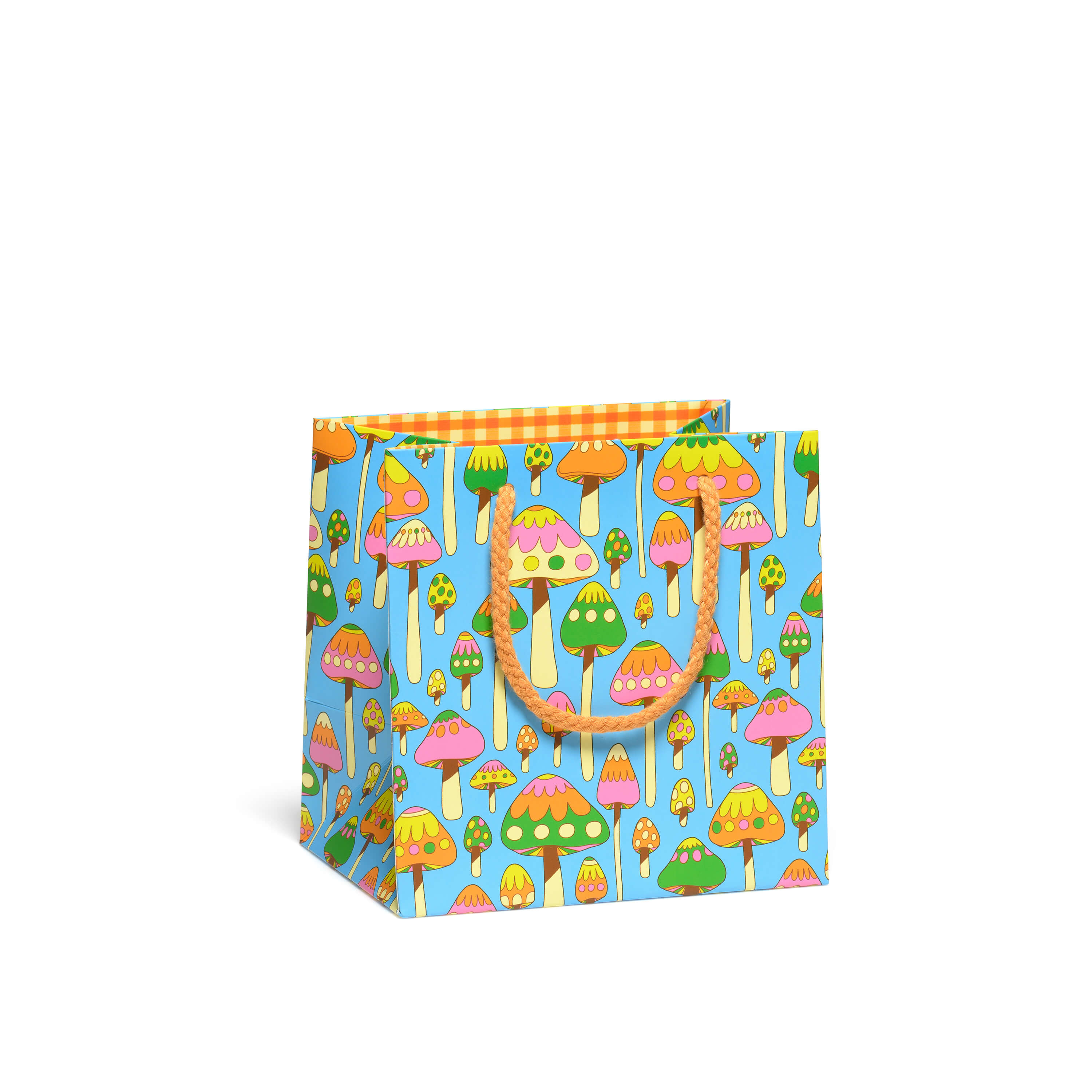 Groovy Mushrooms small gift bag Small