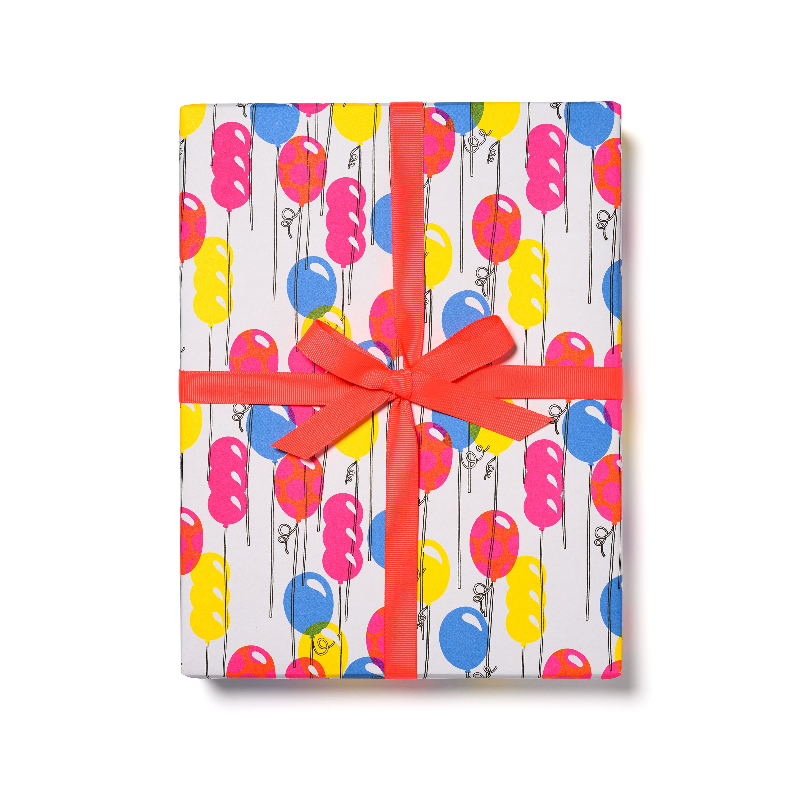 Balloons wrapping paper