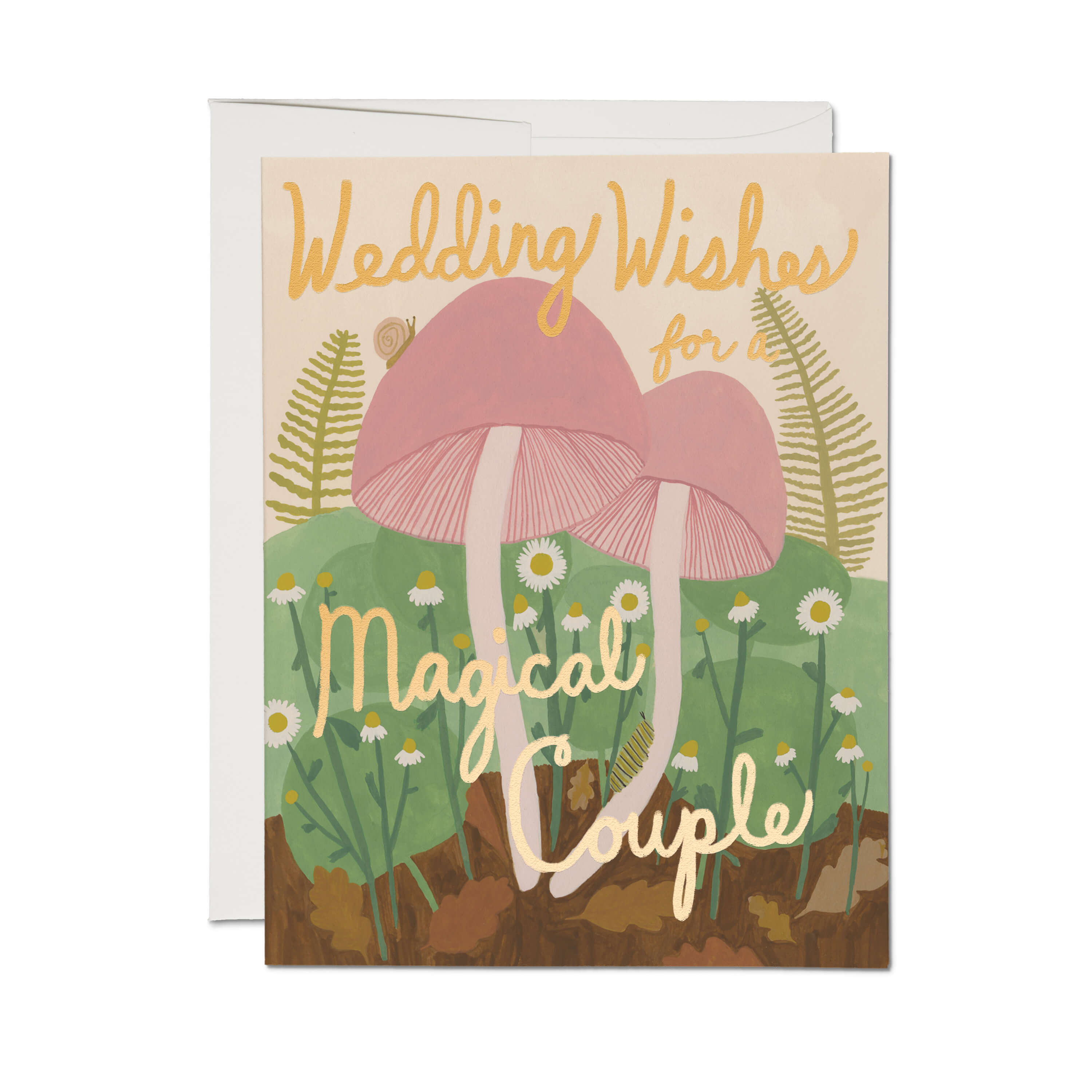 Magical Couple greeting card Single