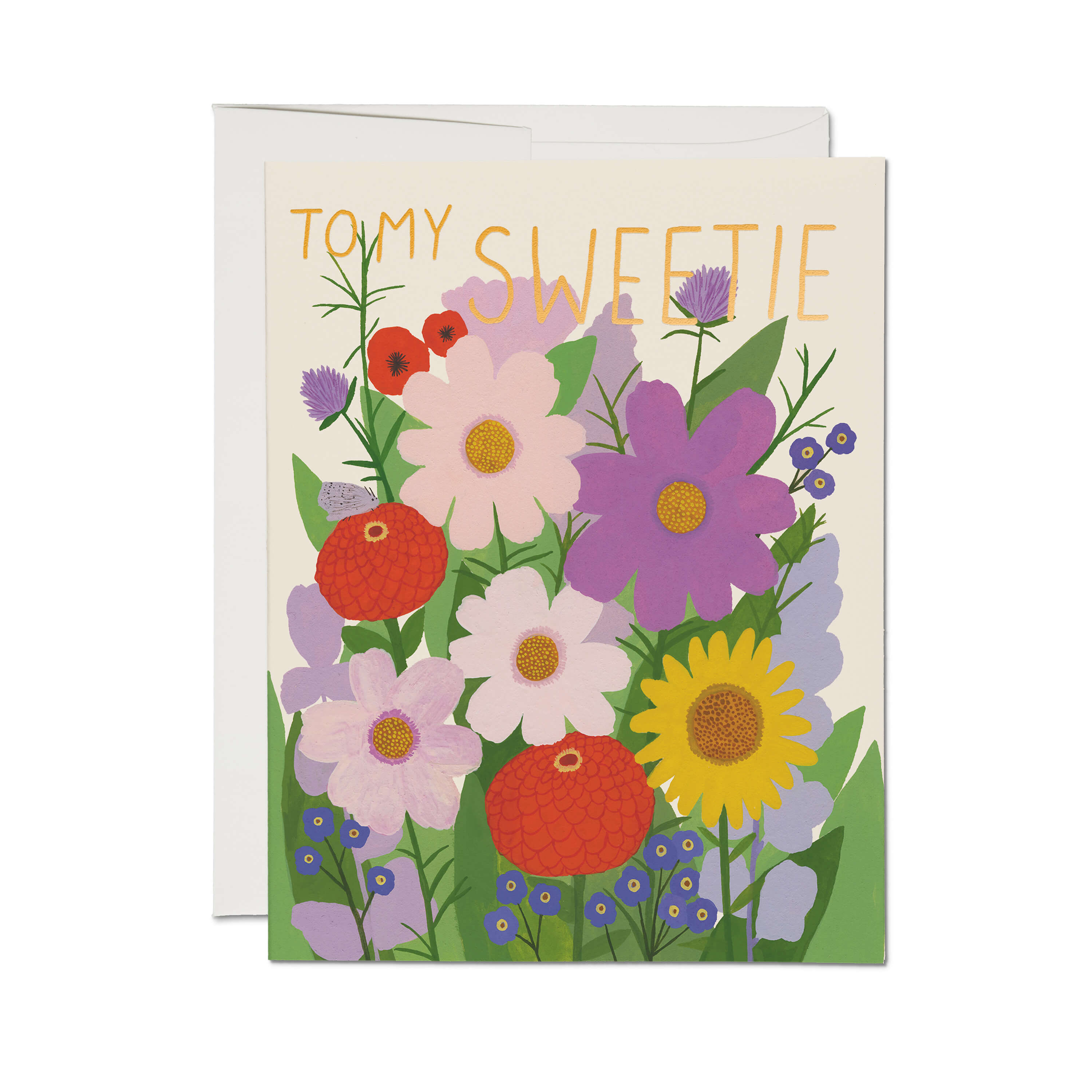 To My Sweetie greeting card Single