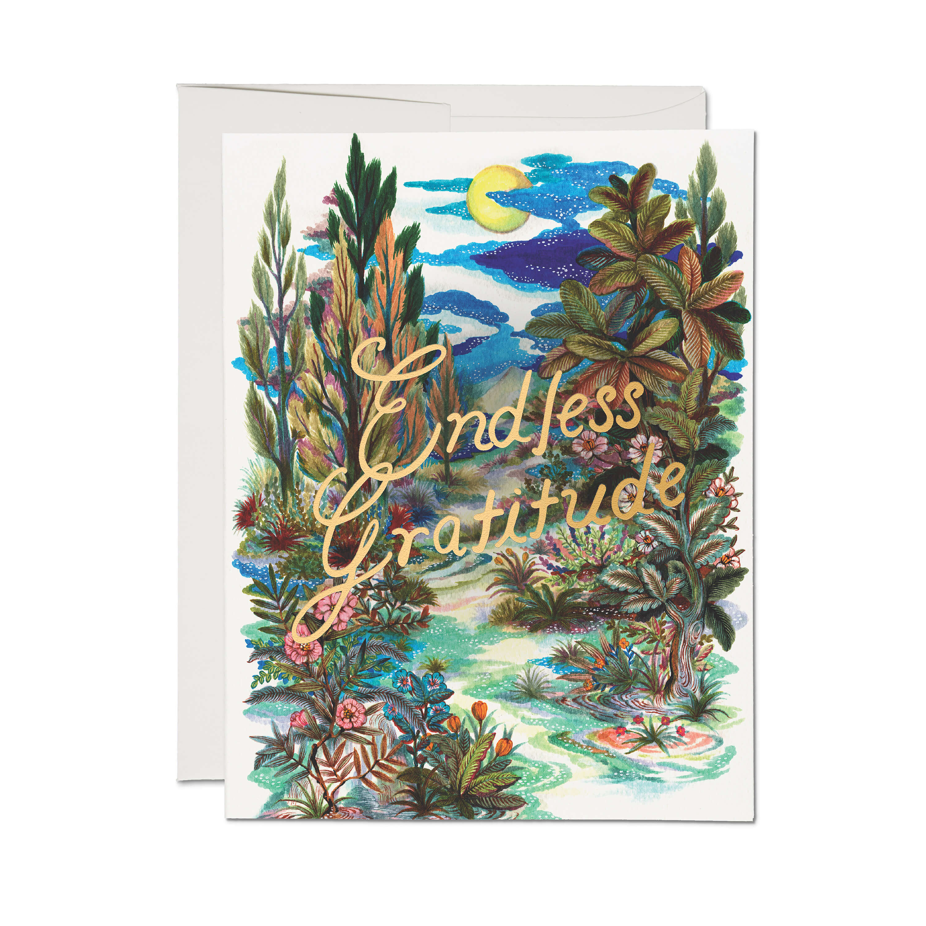 Endless Gratitude greeting card Single