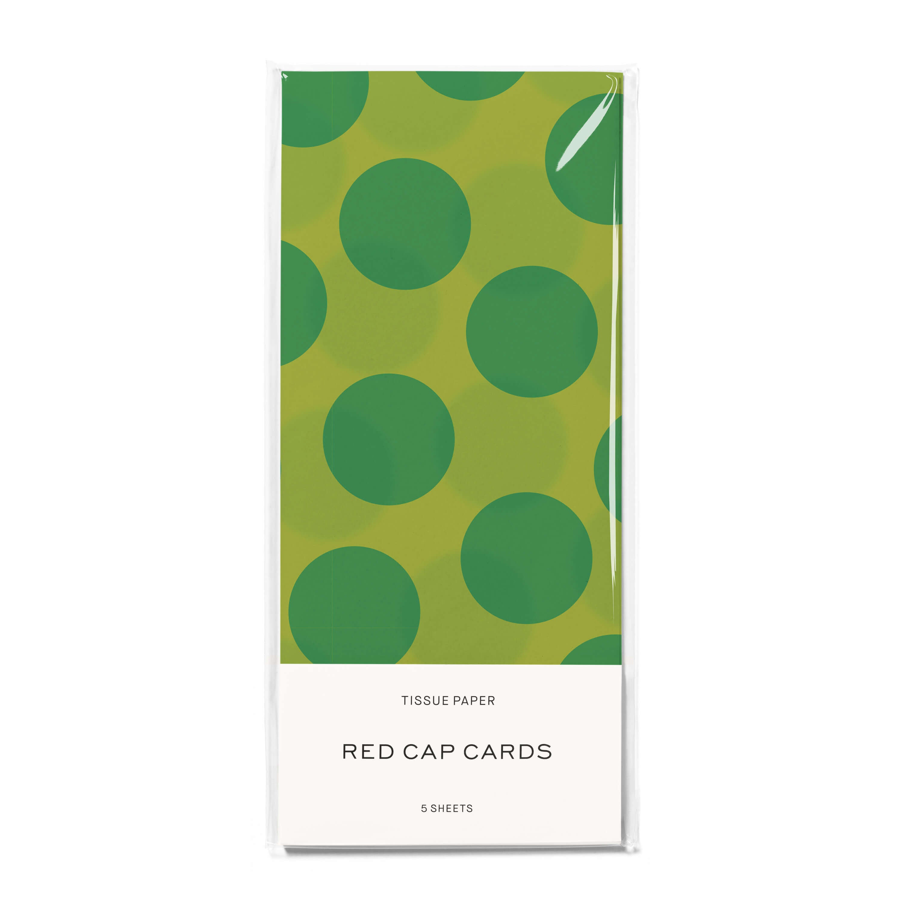 Green Dots tissue 5 Sheets
