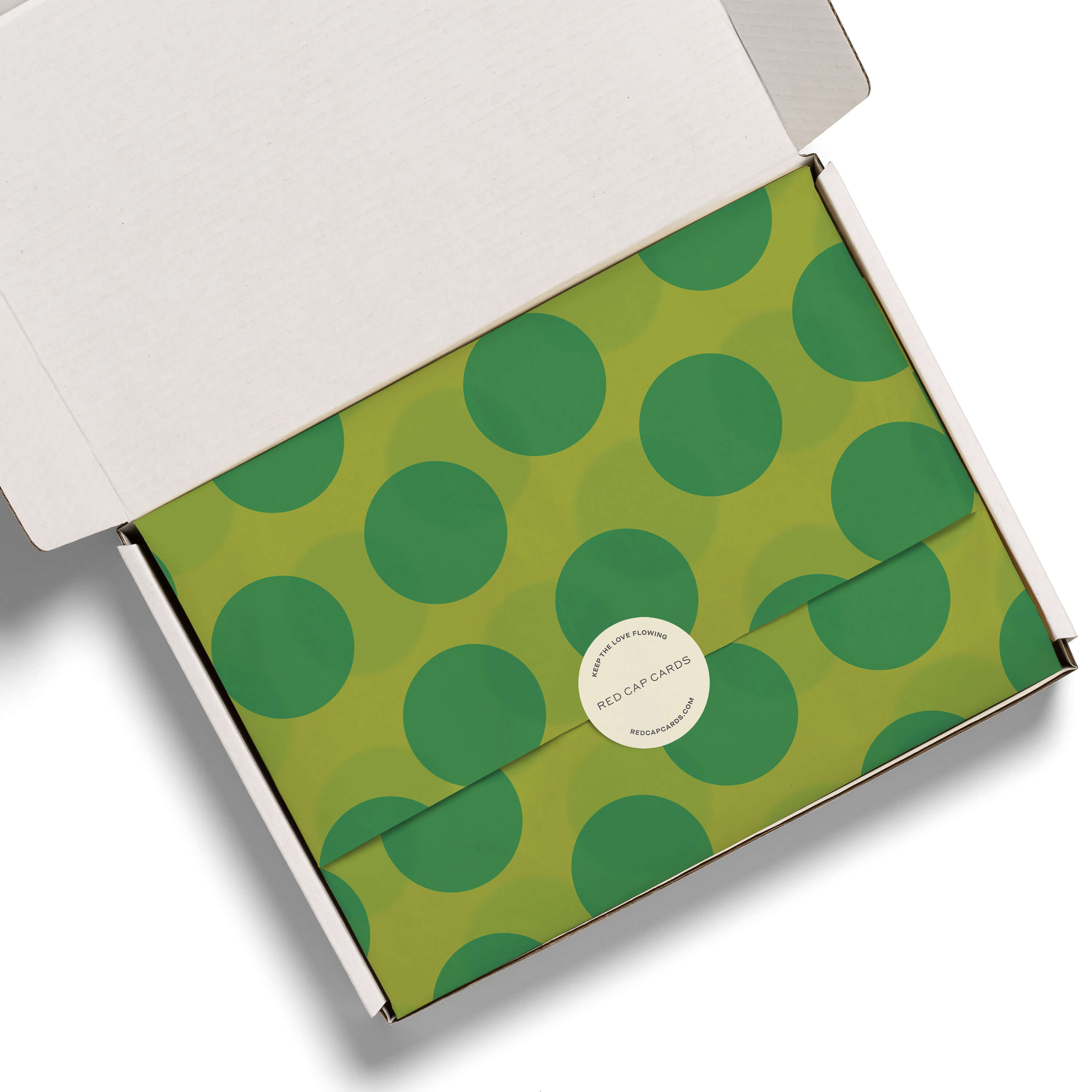 Green Dots tissue 5 Sheets