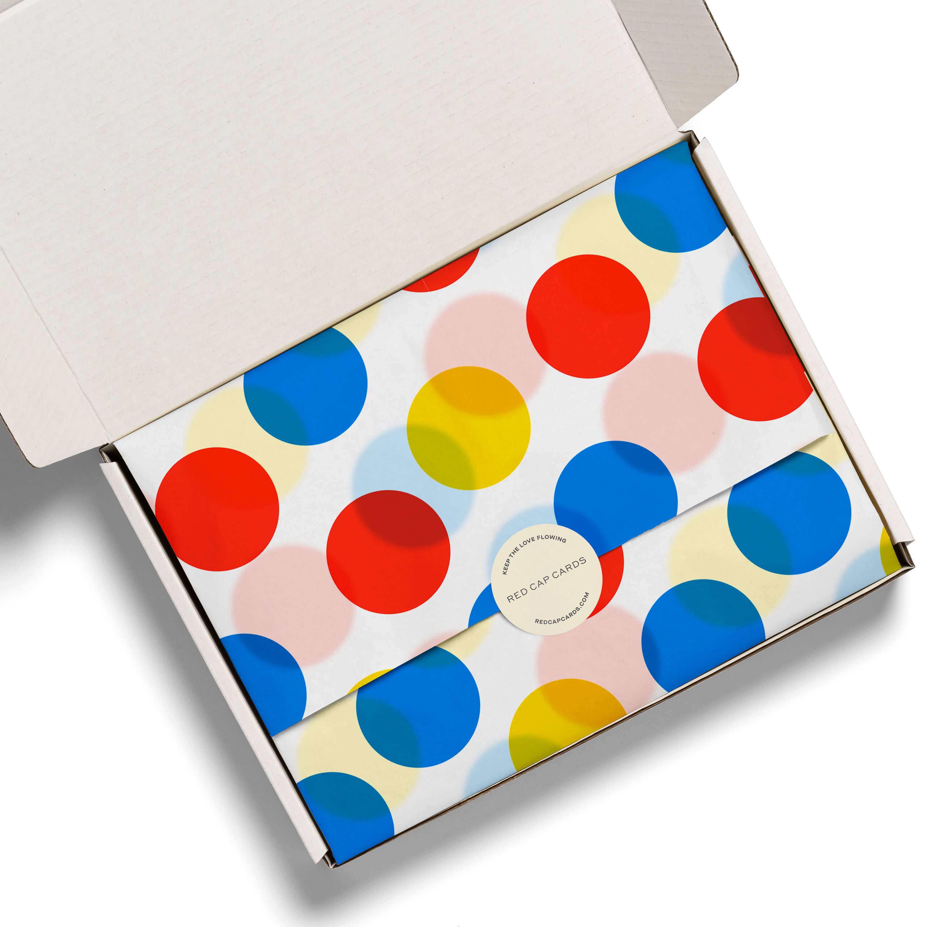 Red Dots tissue 5 Sheets
