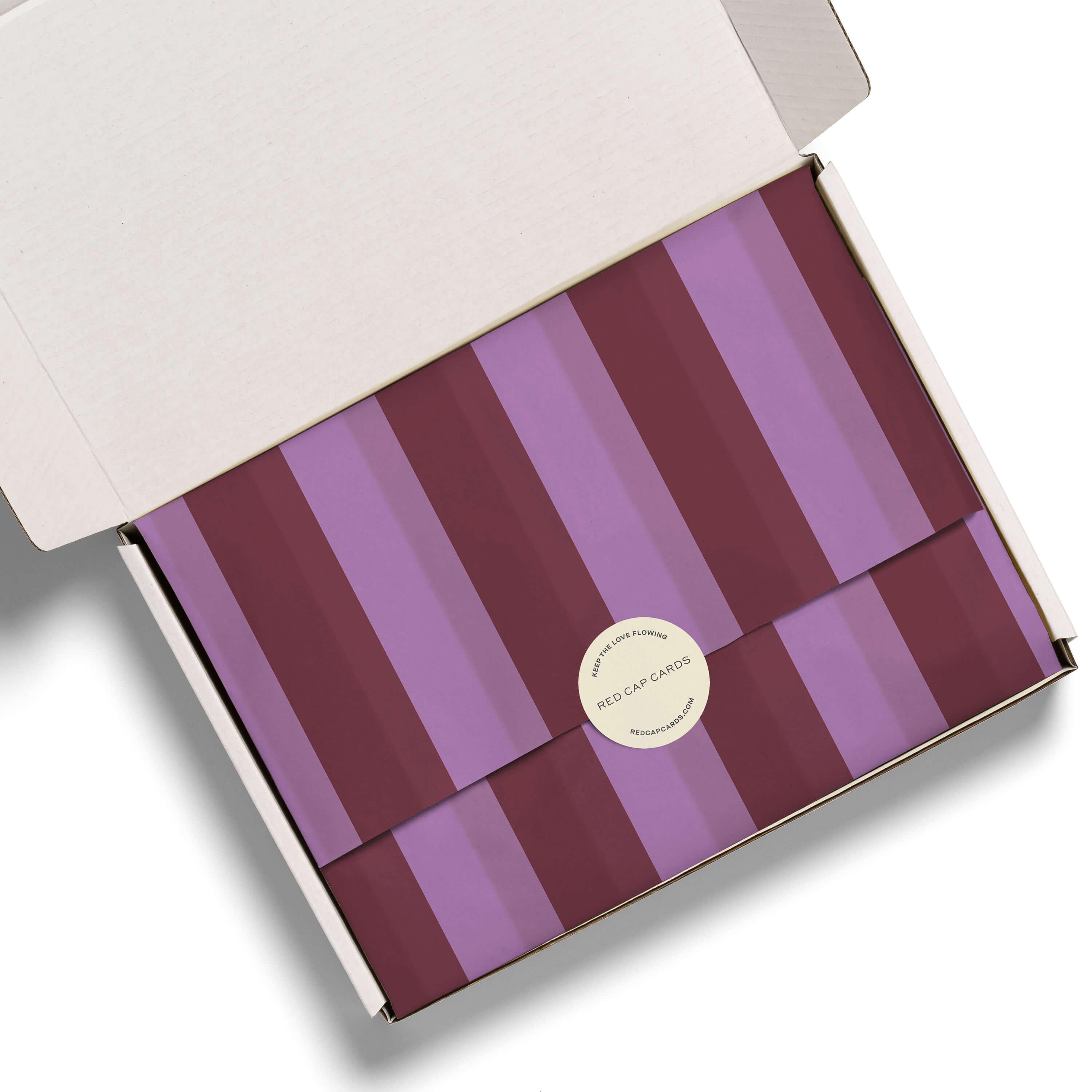 Cornflower and Russet tissue 5 Sheets