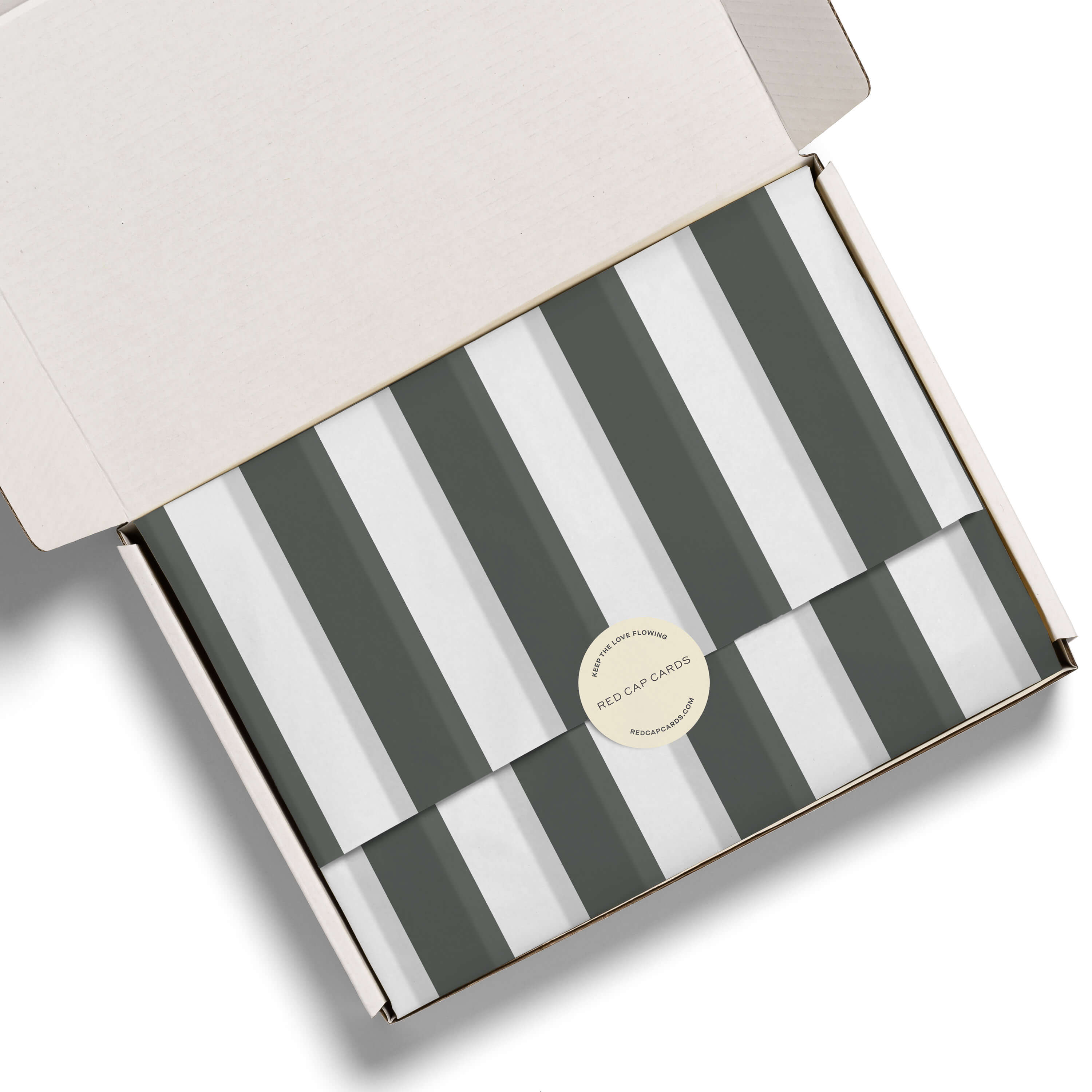 Chunky Black Stripes tissue 5 Sheets